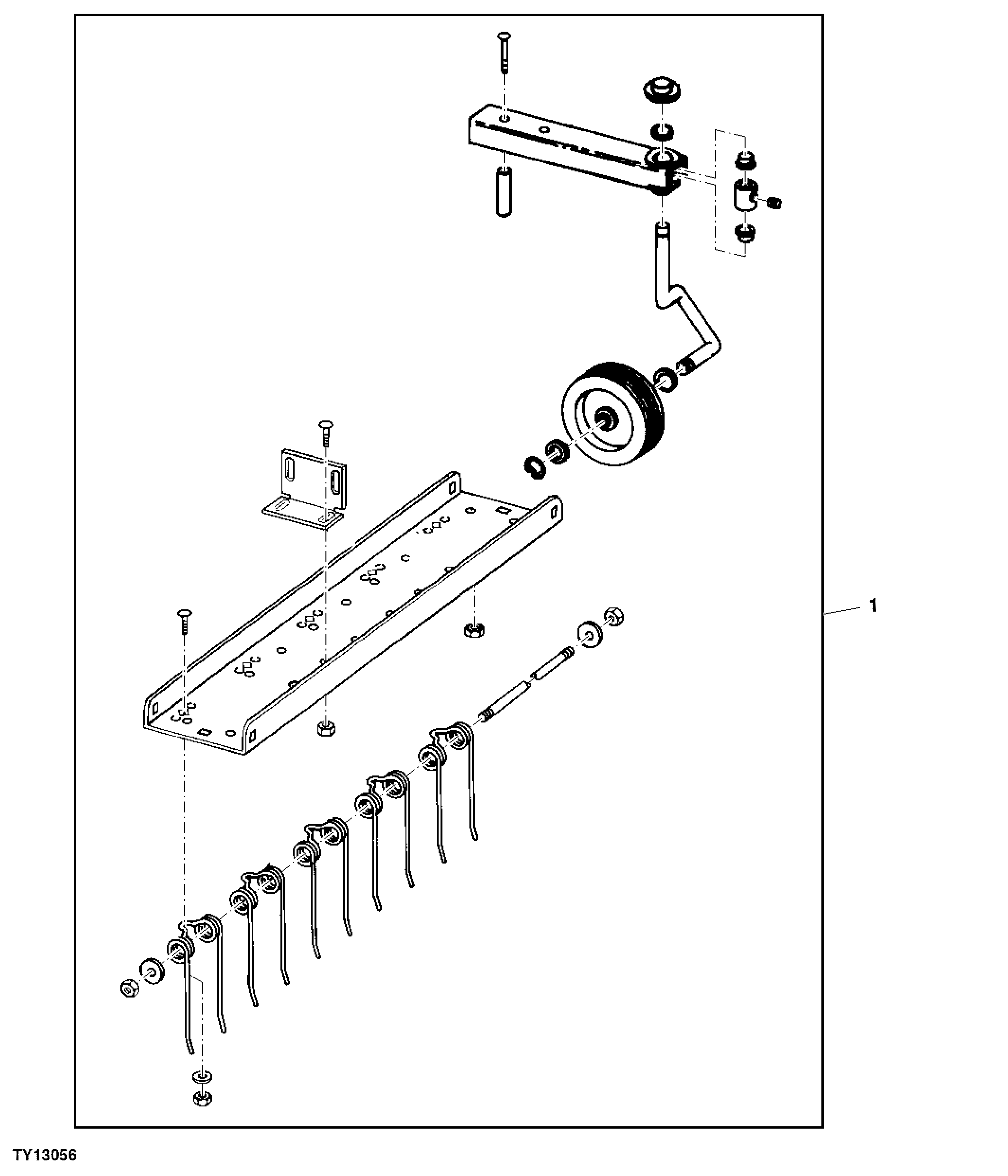 Attachment, Thatcher, 38 inch