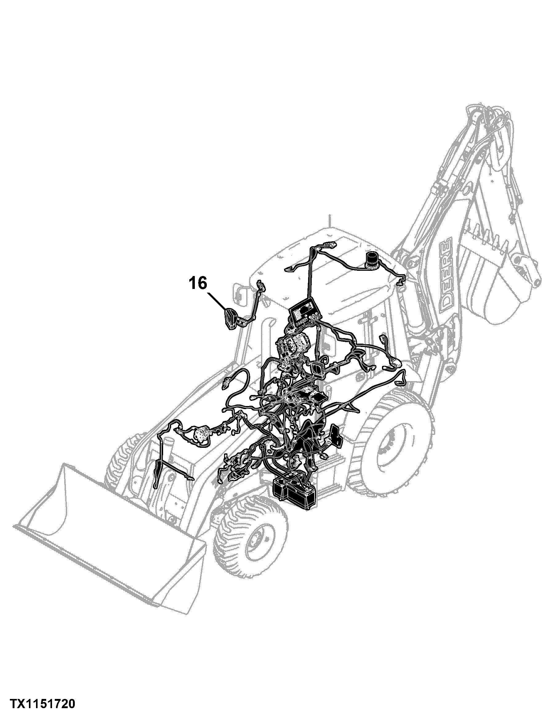 710K Backhoe Loader (Engine 6068HT067)(PIN: 1T0710KX_ _D219607- )