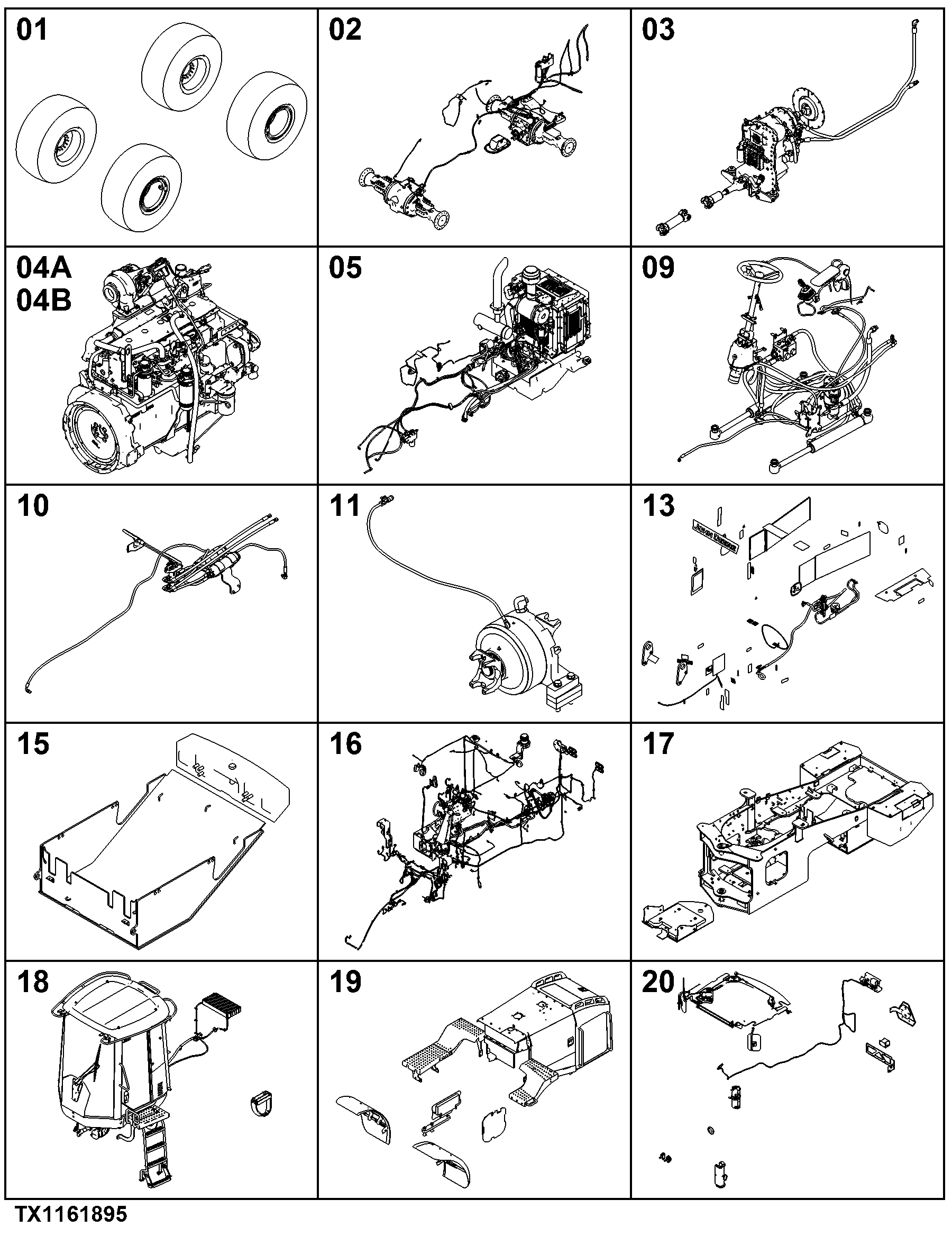 644K Loader (PIN: 1DW644K_ _ _C658065- )(PIN: 1DW644K_ _ _D658065- ) (Engine 6068HDW80, 6068HDW83)