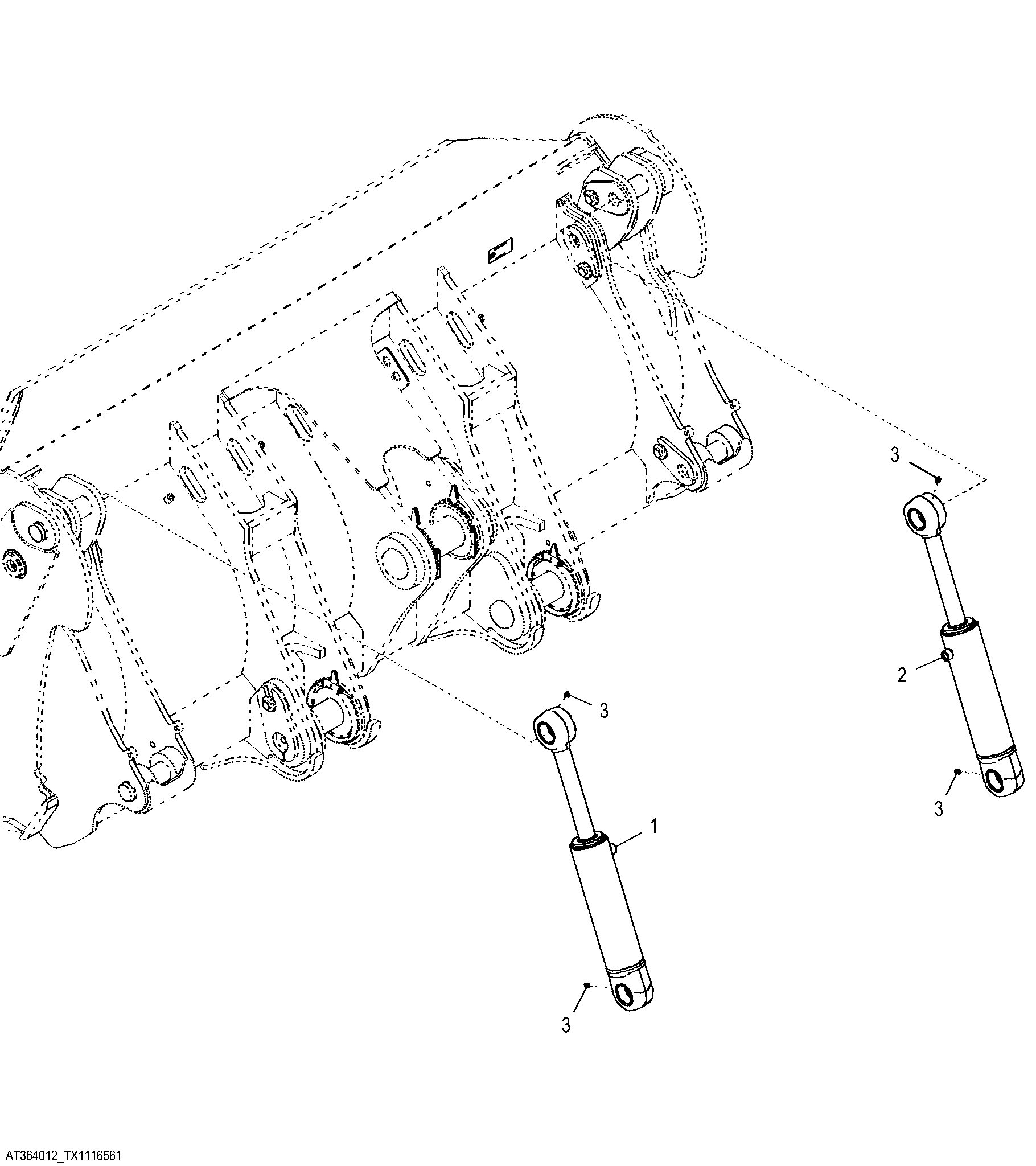 Multipurpose Bucket Cylinder
