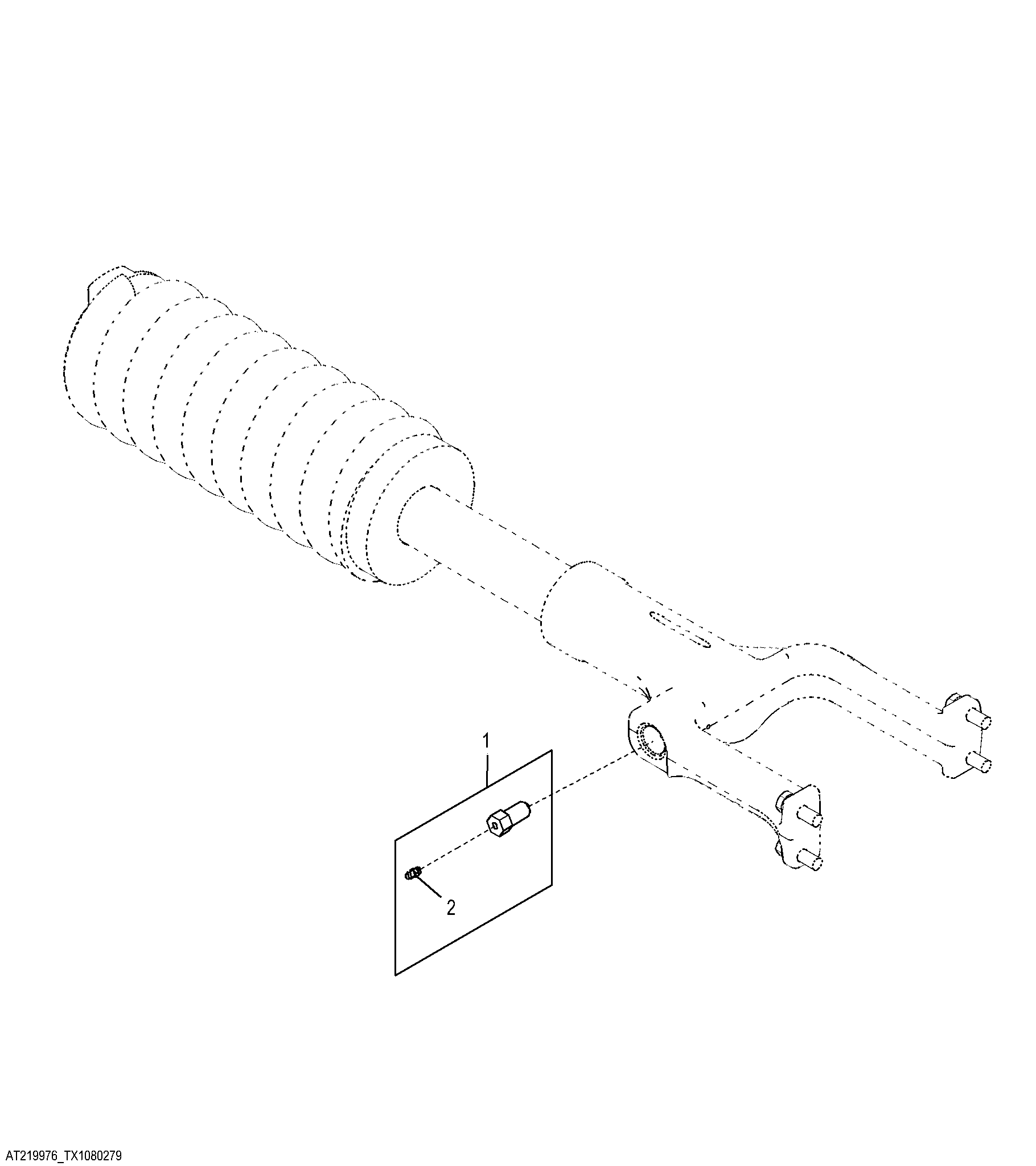 Track Chain Tension Adjuster Relief Valve