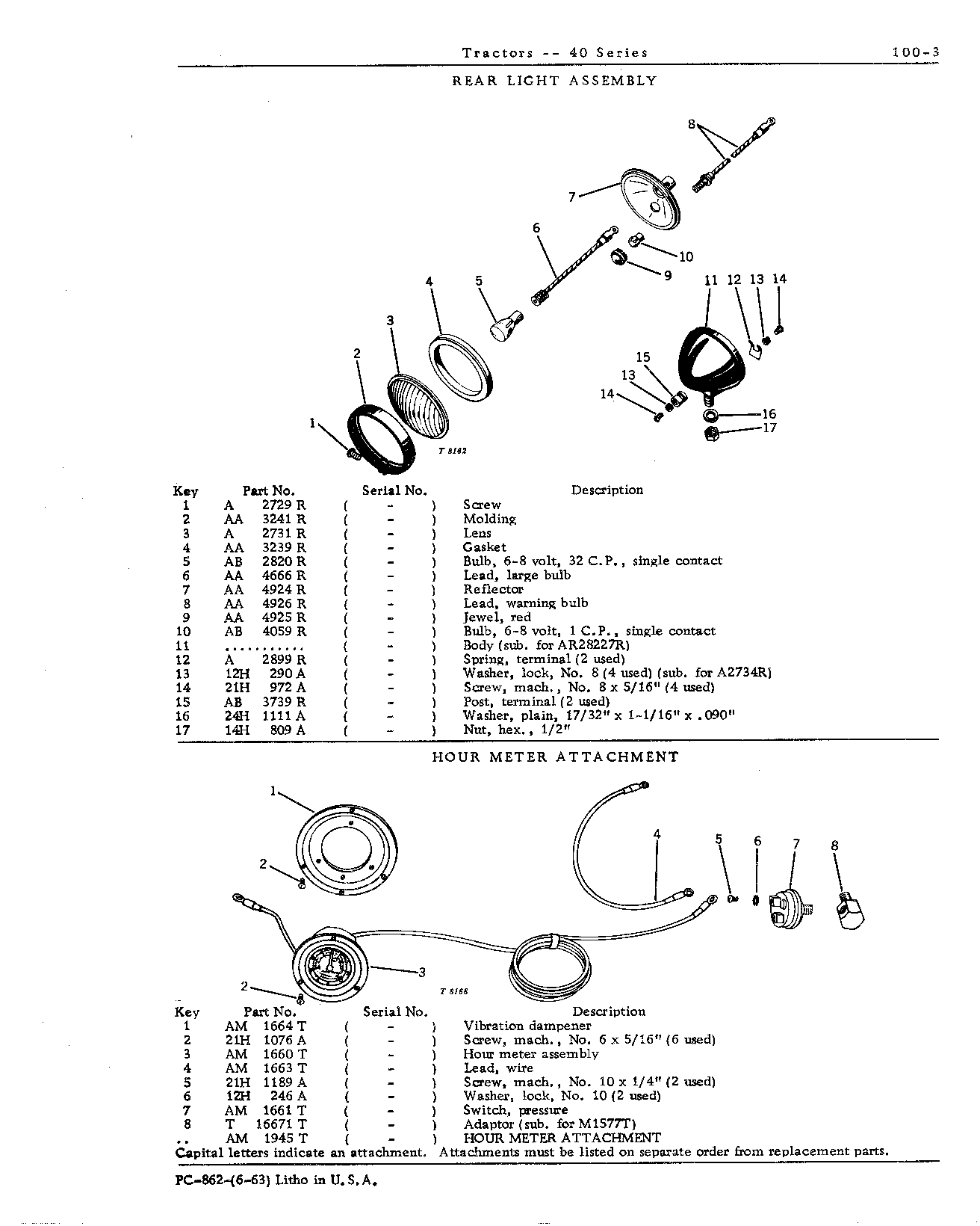 Hour meter attachment
