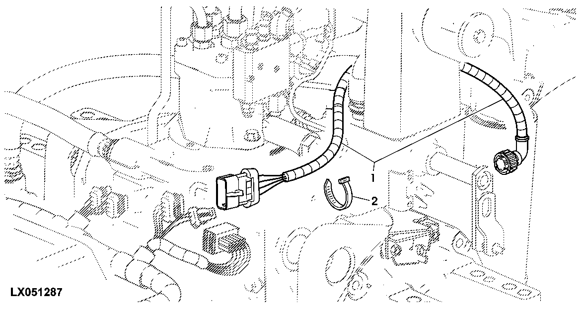 WIRING HARNESS, POWER-ASSISTED PTO SHIFTING (PAPTOS)