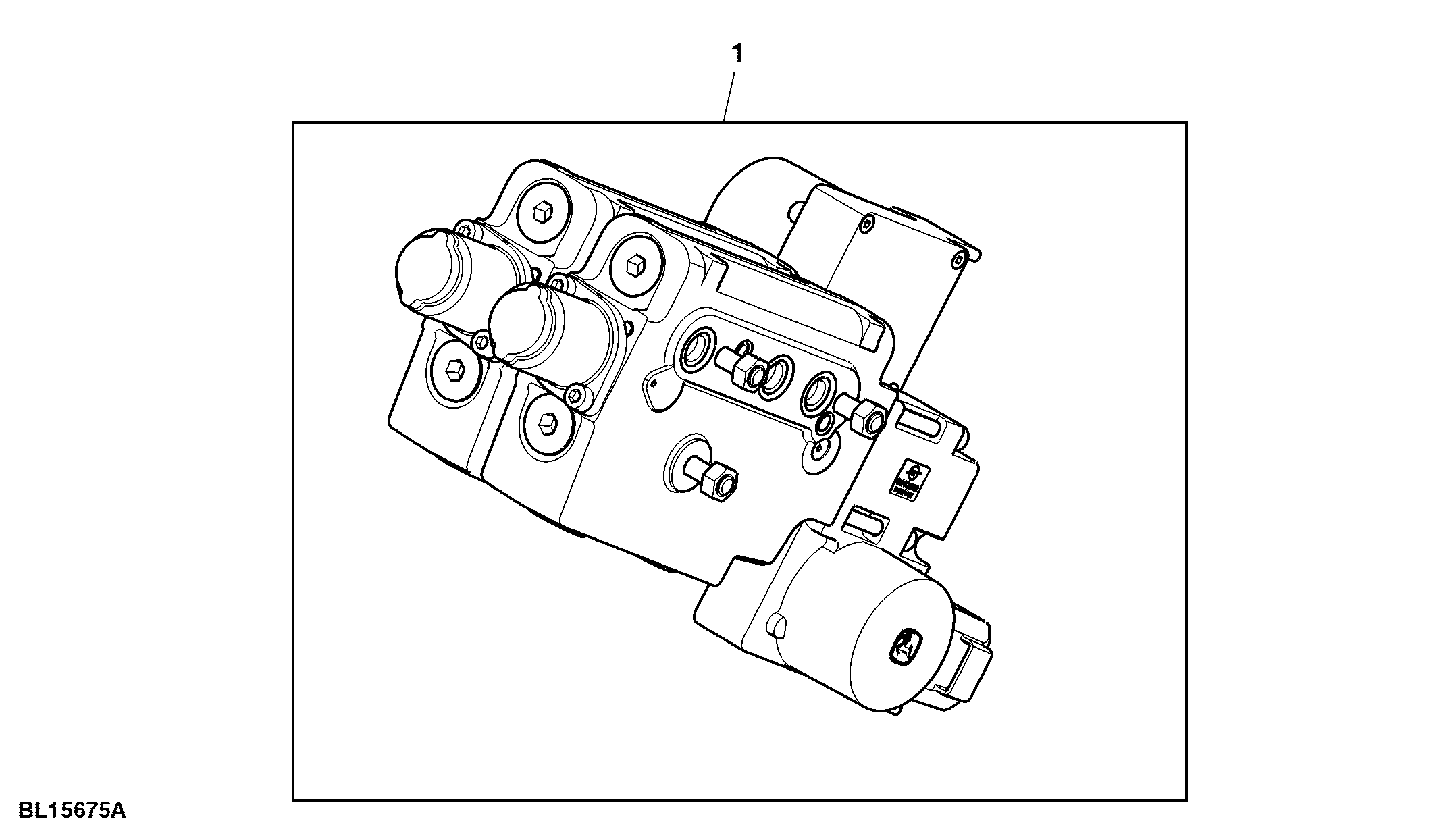 Attachment, Electrical SCV, Midstack SCV, W/ 2 functions
