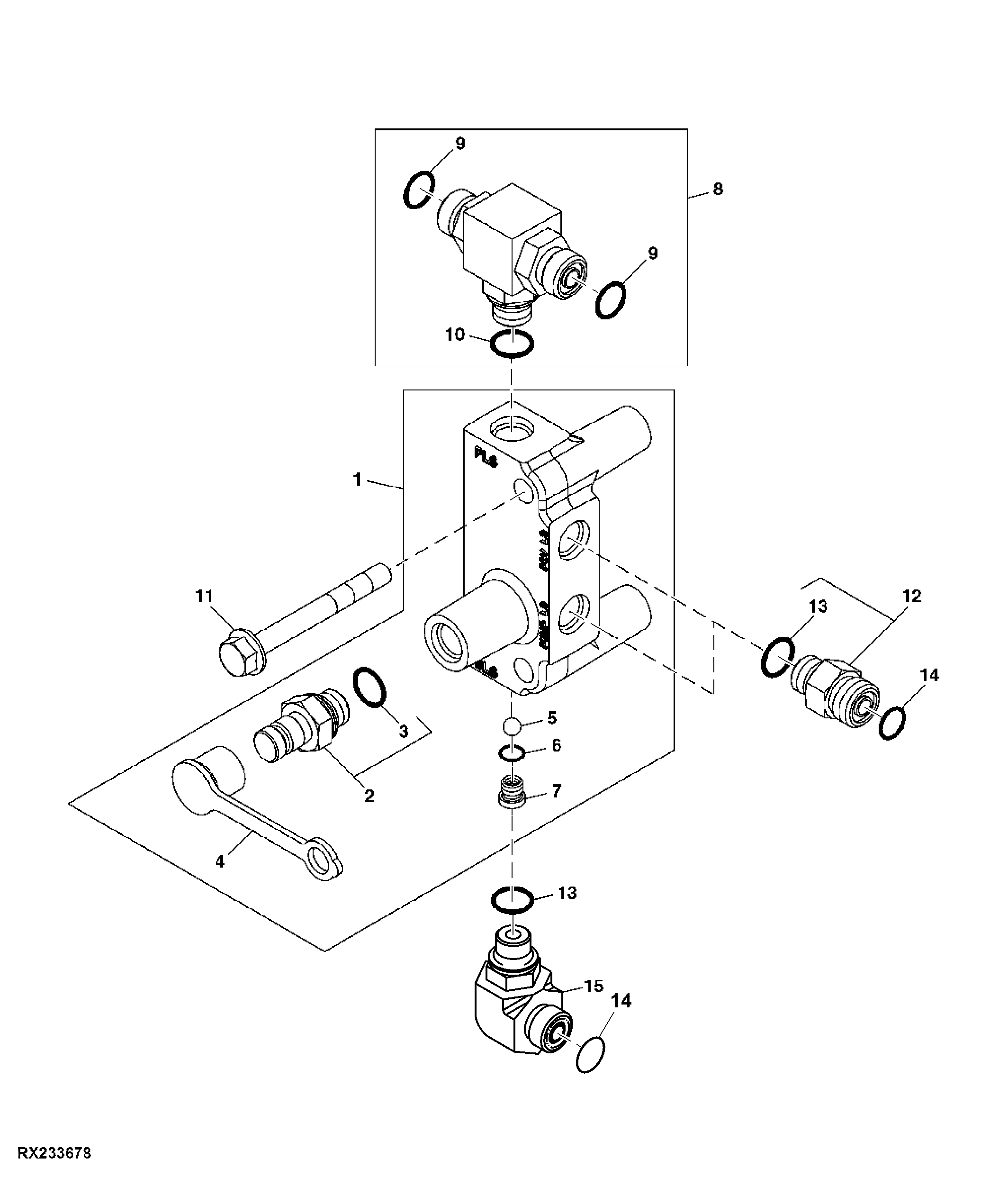 Load Sense Manifold (40K) (50K/IVT™/ILS™) (005467 - )