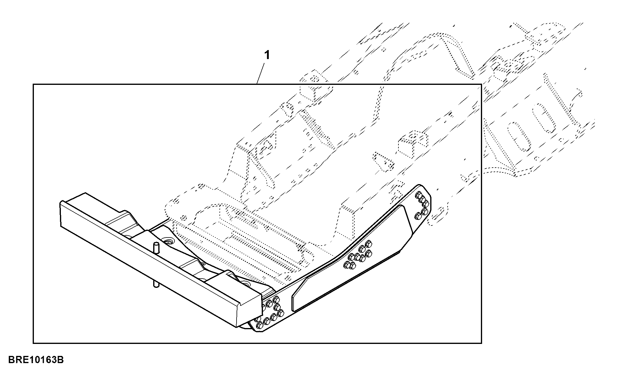 Front Weight Bracket, Attachment