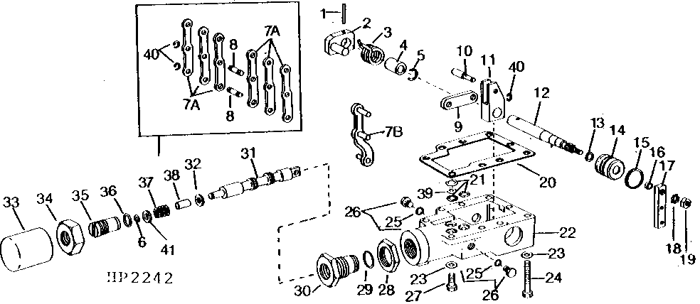 HYDROSTATIC DRIVE SPEED RANGE CONTROL VALVE
