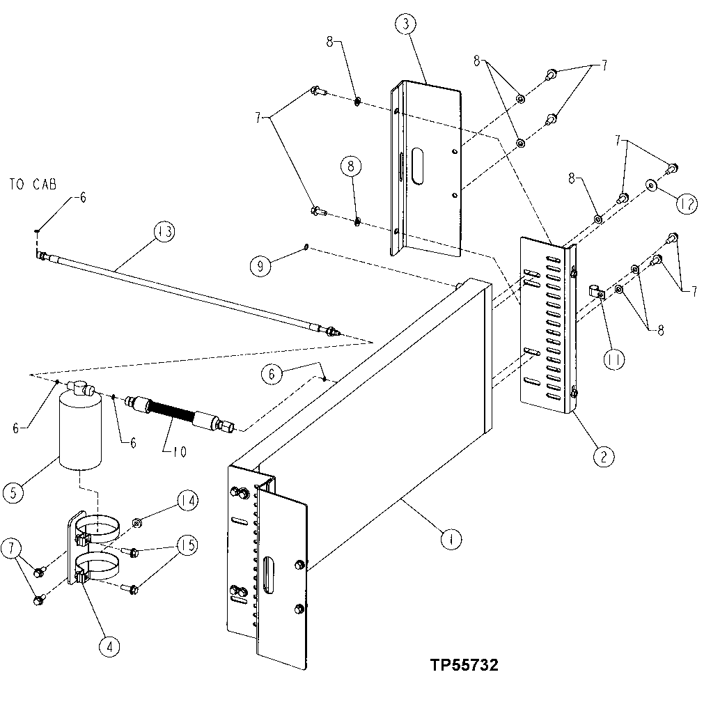 AIR CONDITIONER CONDENSER,RECEIVER-DRIER AND HOSES ( - 567056)