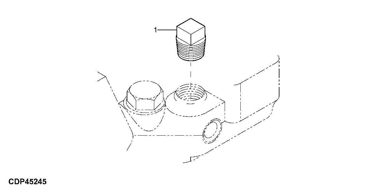 PLUG, WITHOUT WATER TEMPERATURE SENSOR