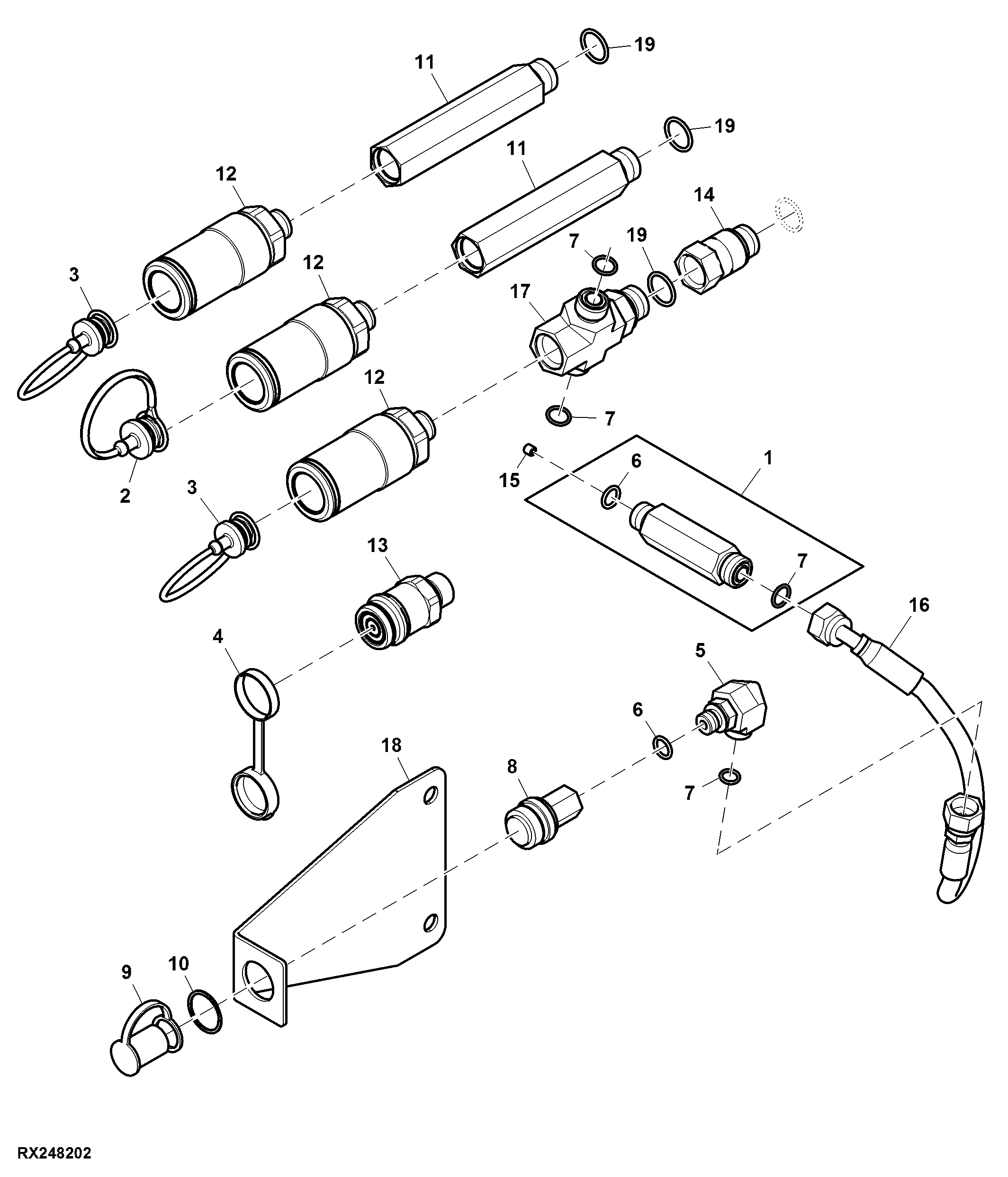 Attachment, Power Beyond Coupler, 3/4" Couplers, For Europe