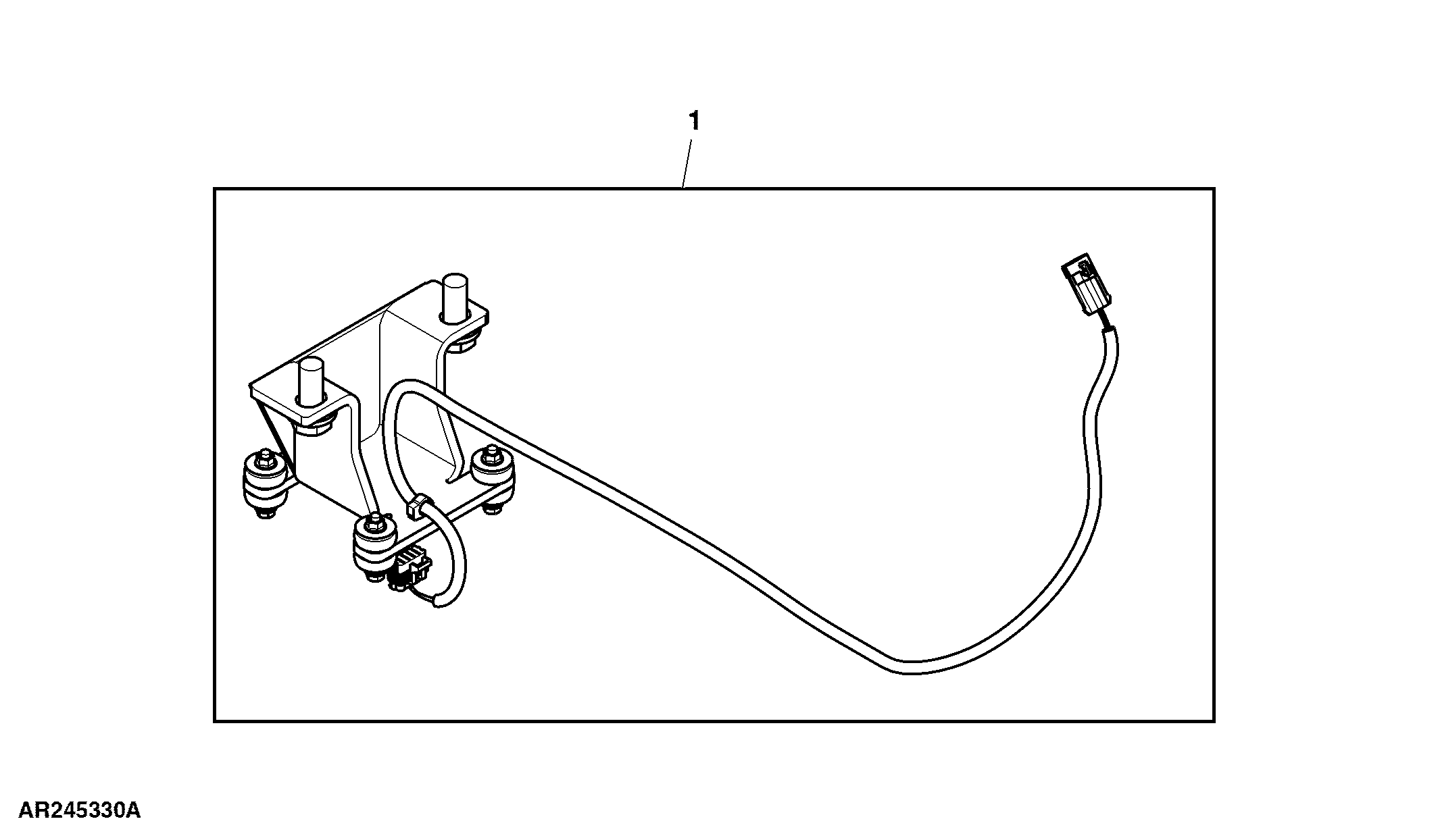 Attachment, Dual Beam Radar, Hardware