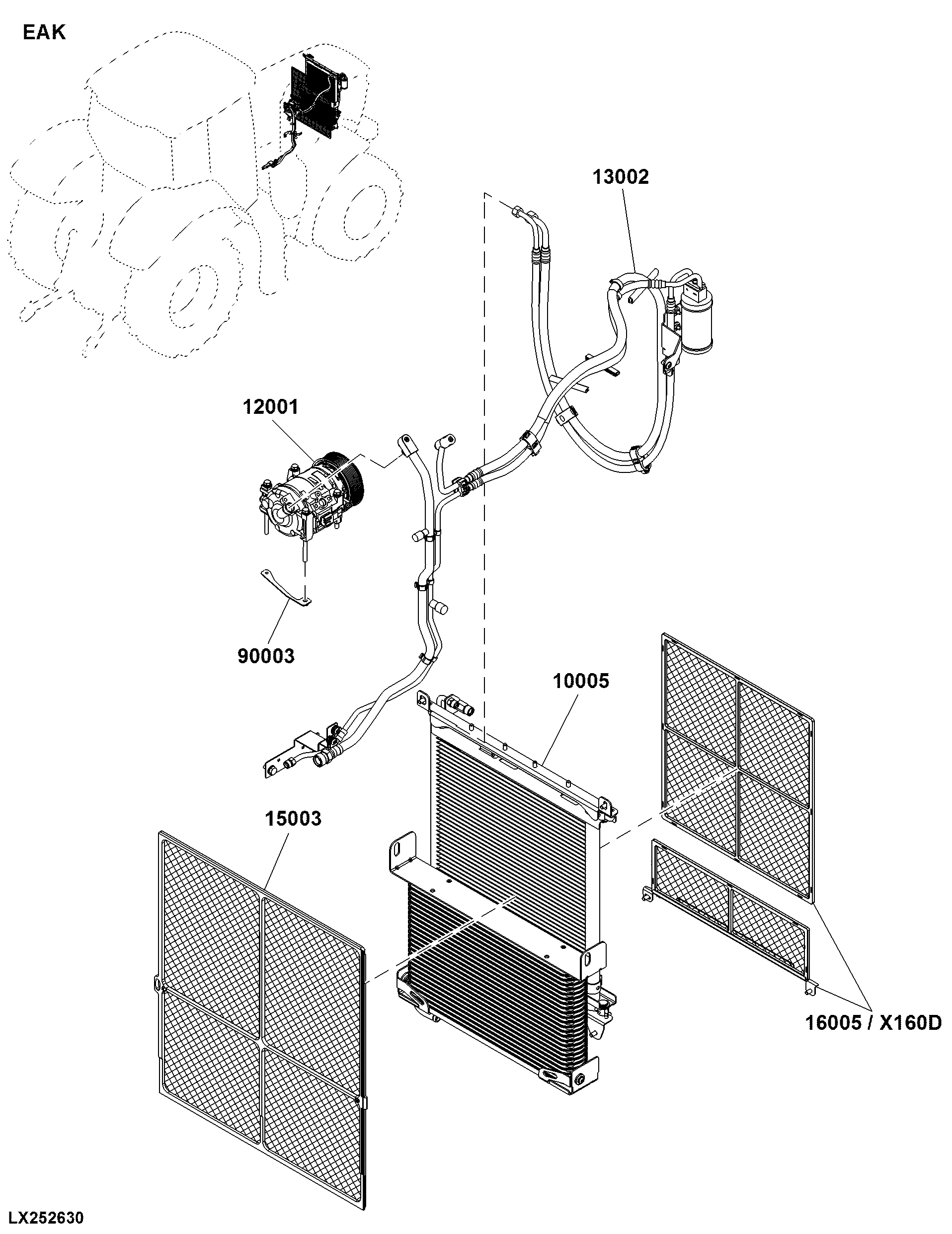 EAK Air Conditioning System, Engine Auxiliaries Related