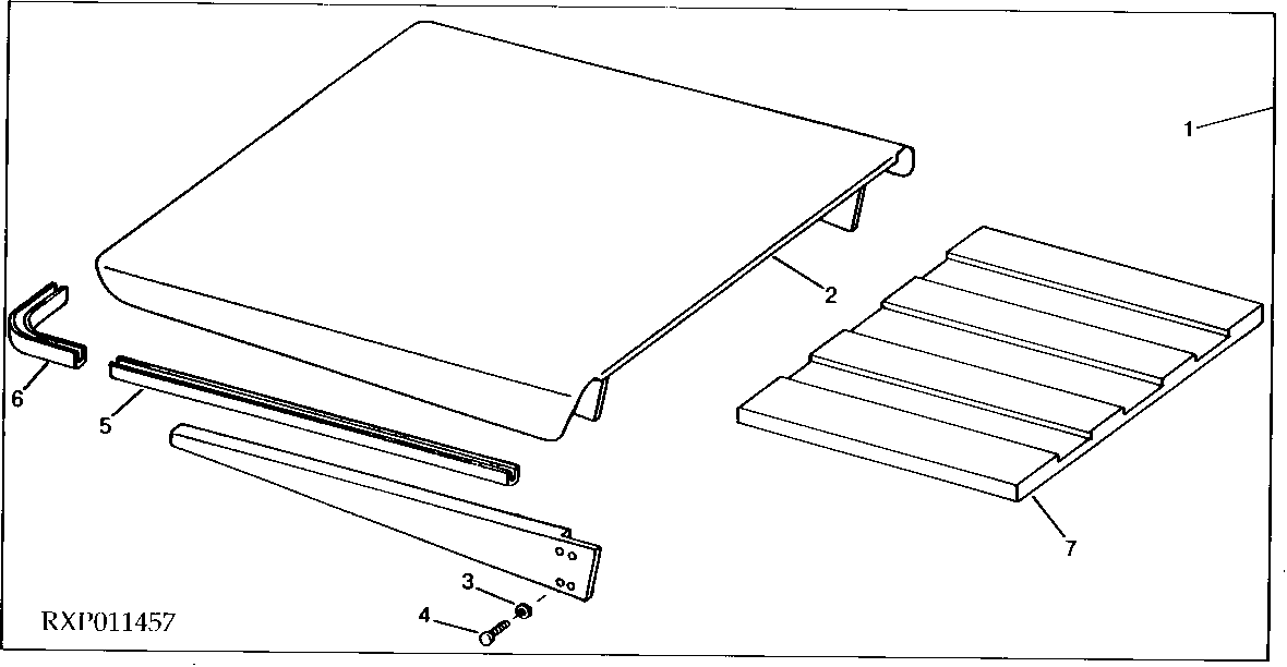 FOPS CANOPY (2-POST ROLL GARD - FIELD INSTALLATION KIT)