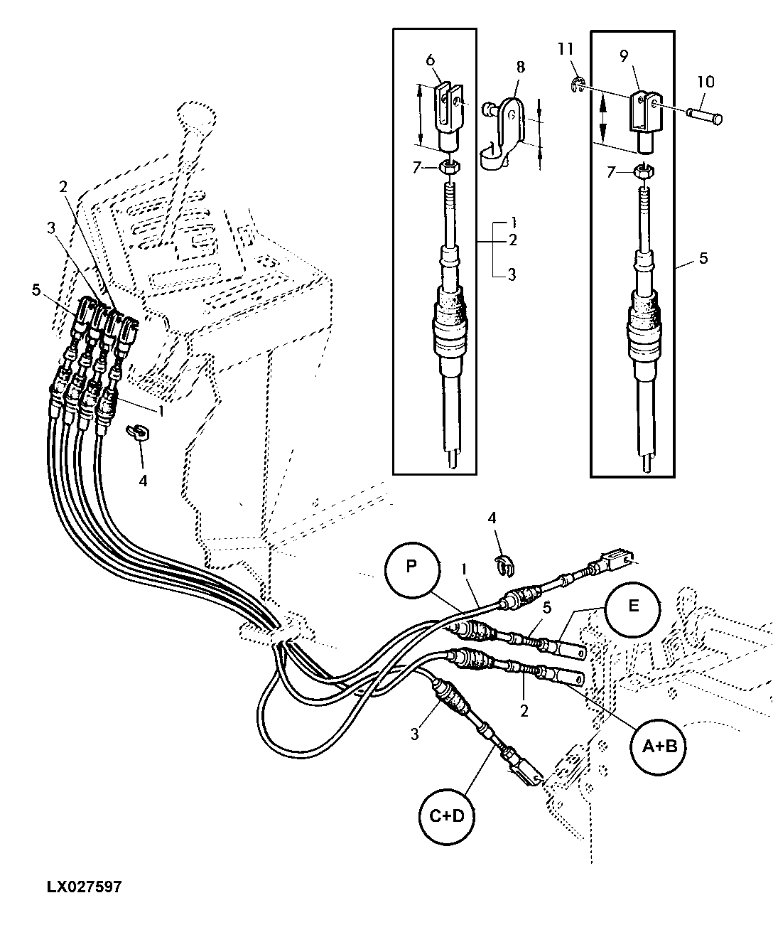 Bowden Cables For Range Shift And Parking Lock (PowrQuad™ Plus Or AutoQuad™)