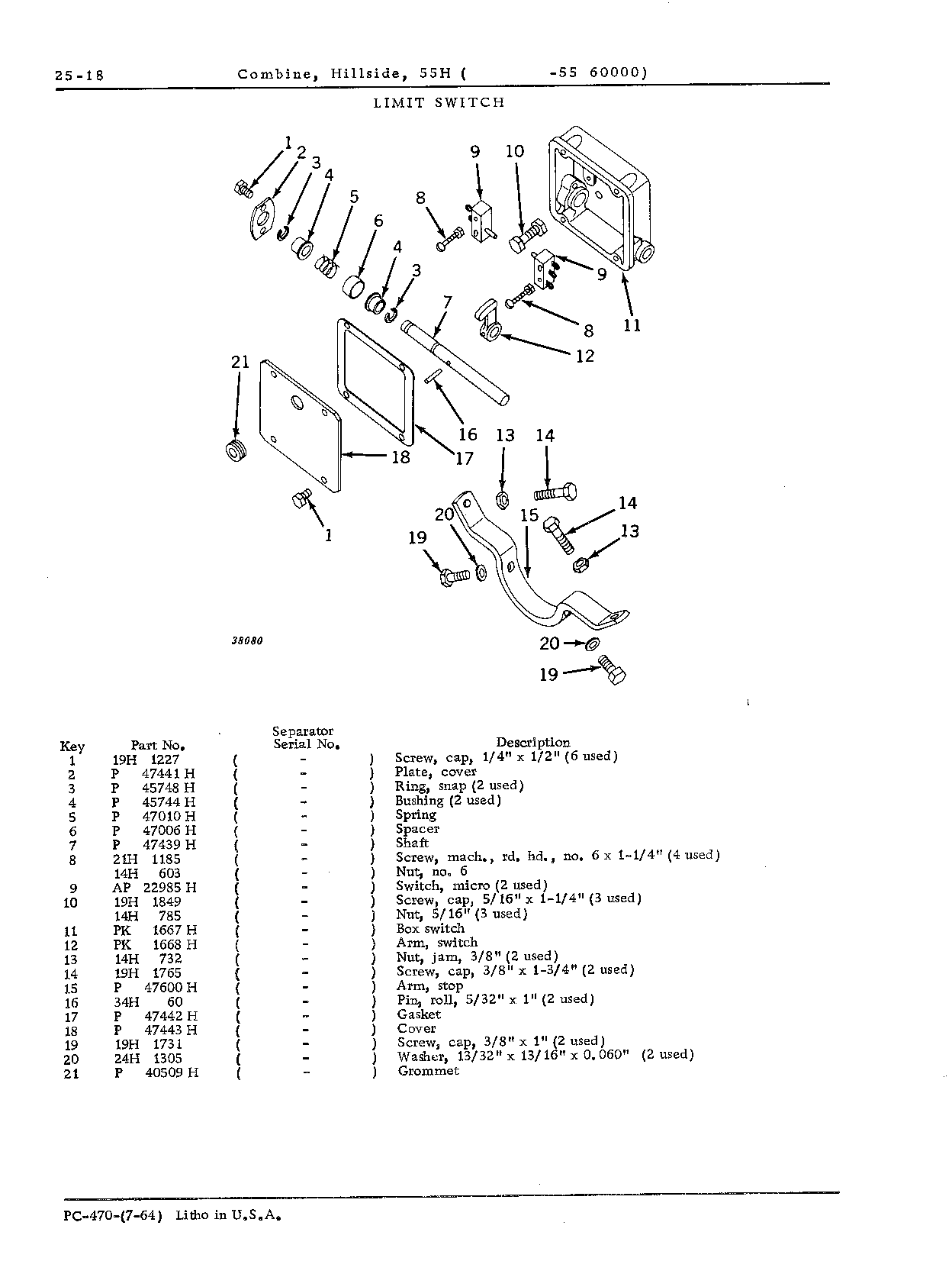 Limit switch