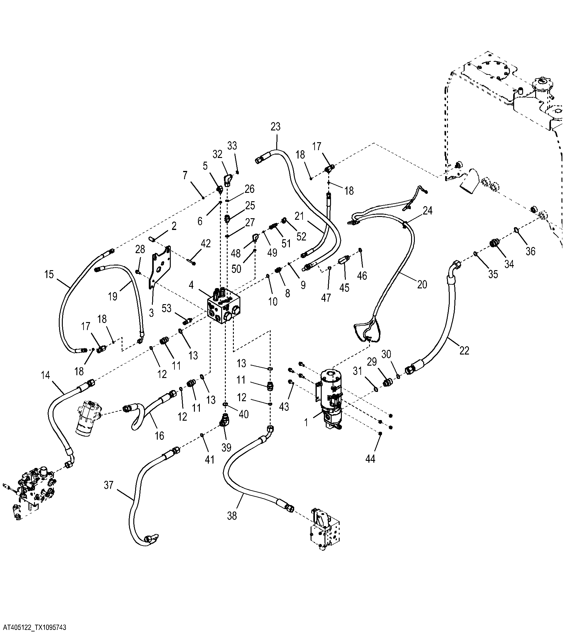 Secondary Steering System for Joystick Steering ( - 654410)