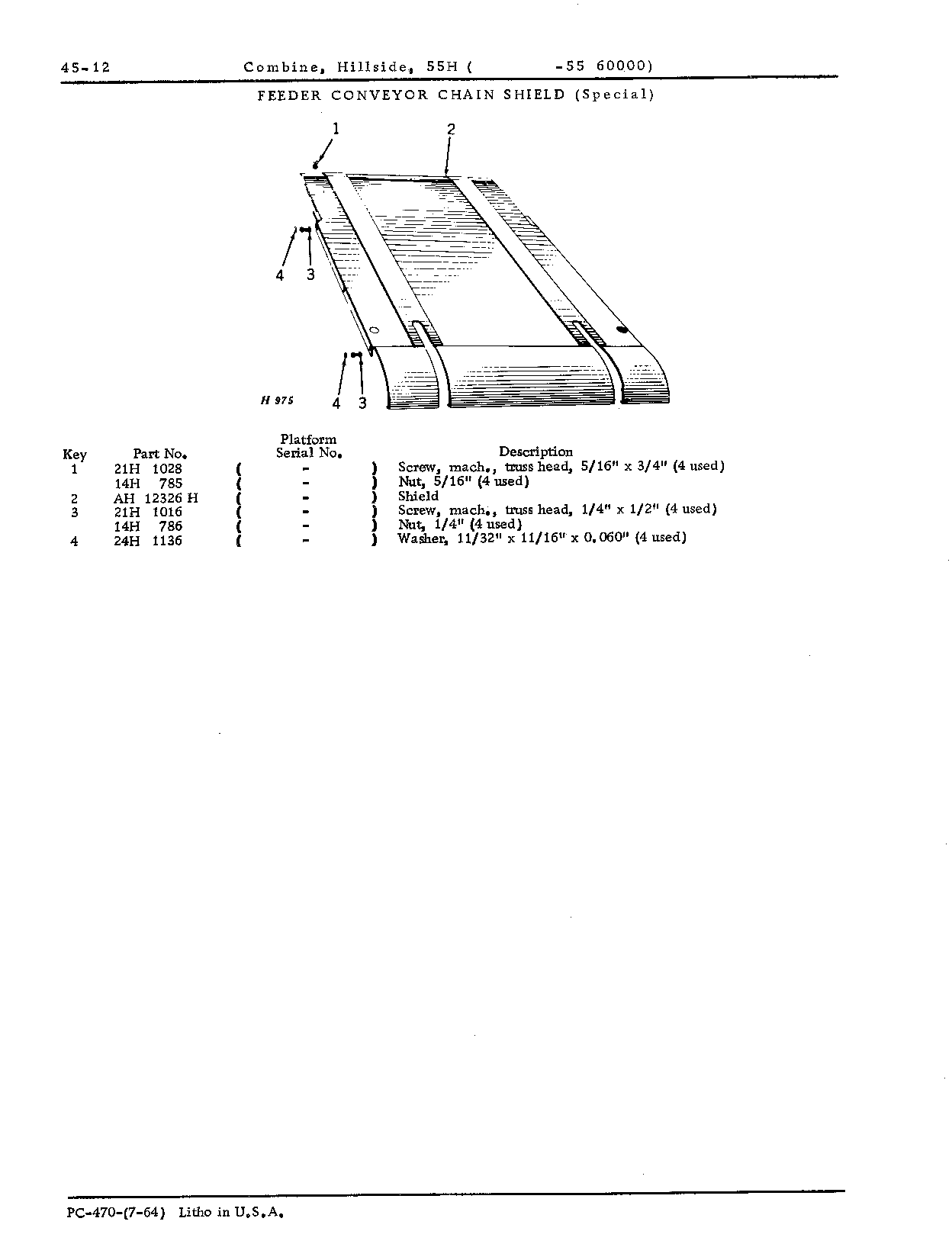 Feeder conveyor chain shield