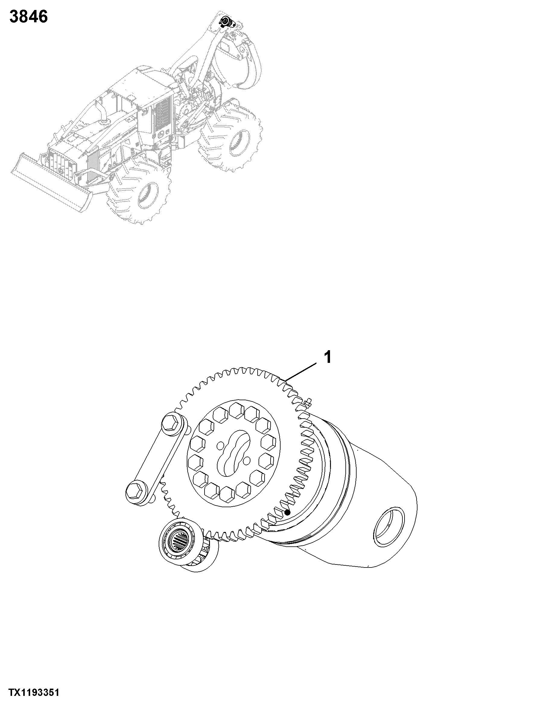 3846 Structural Rotary Joint