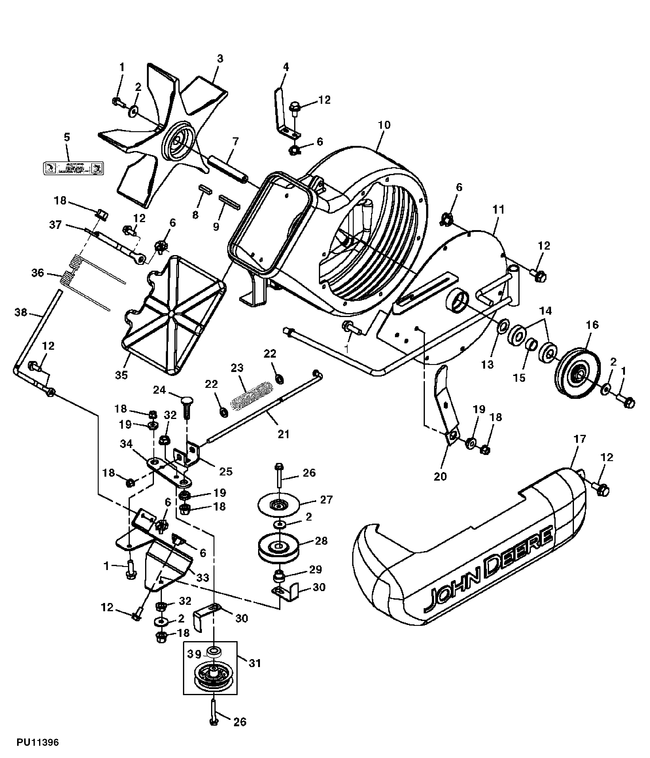 Blower Housing (54C) (High-Performance Power Flow)