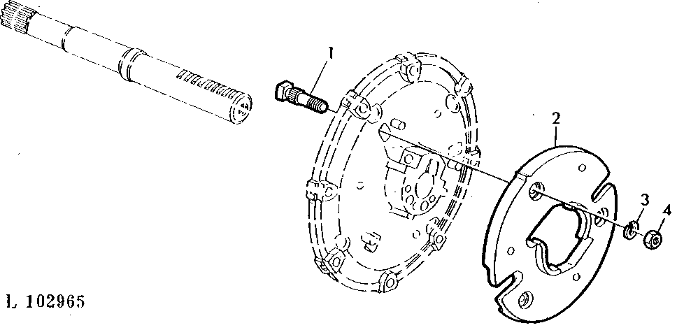 WEIGHTS FOR CAST REAR WHEELS (RACK AND PINION AXLE)