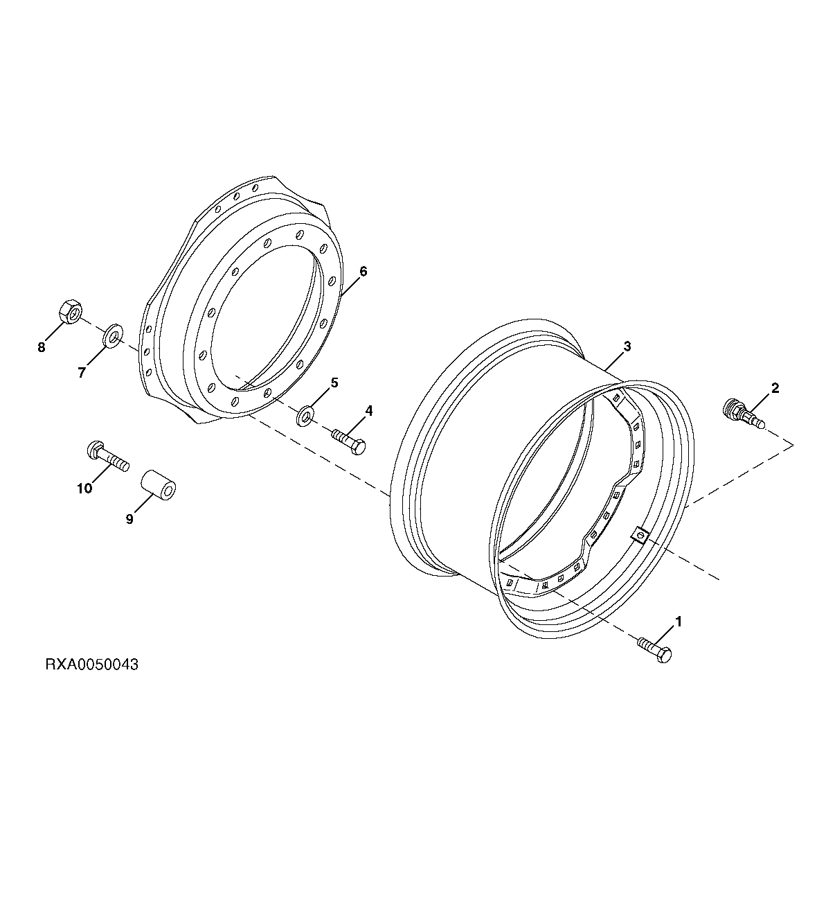 FRONT WHEELS (MECHANICAL FRONT WHEEL DRIVE)