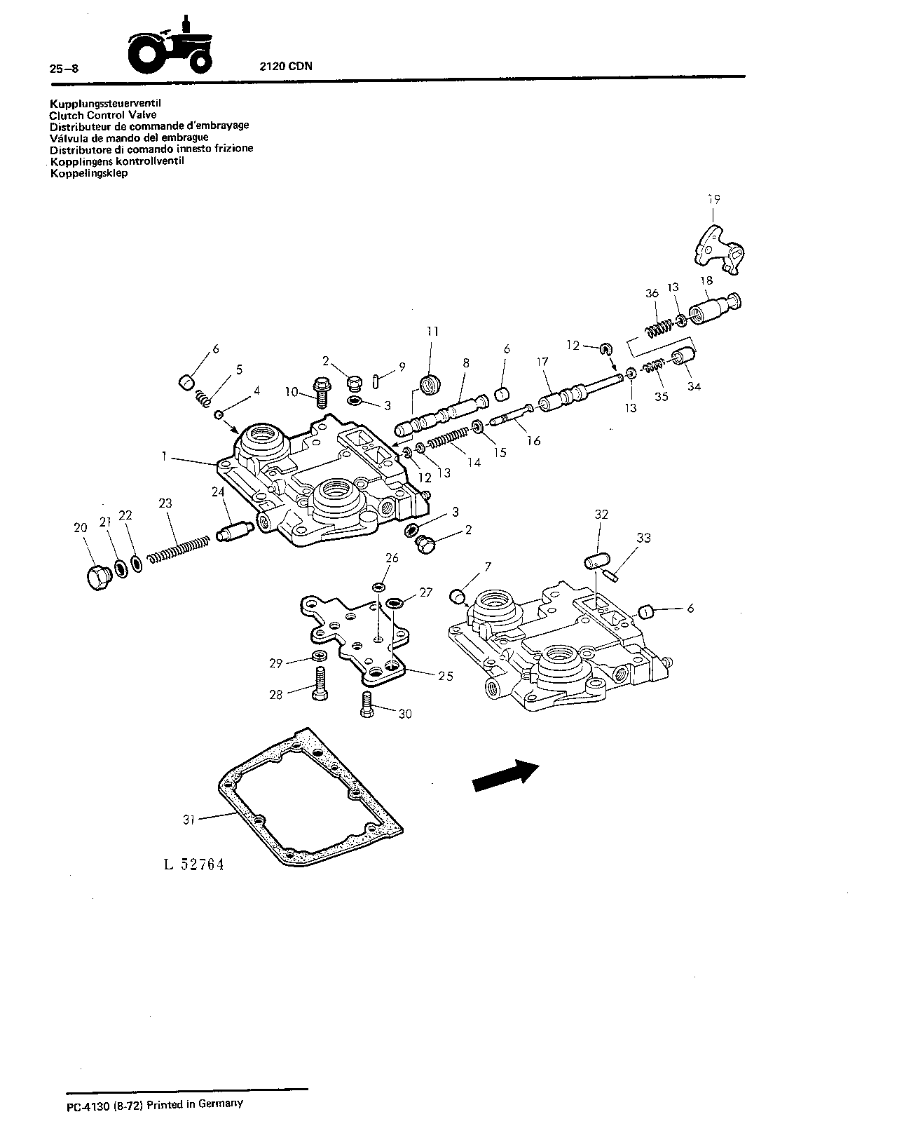 Clutch Control Valve