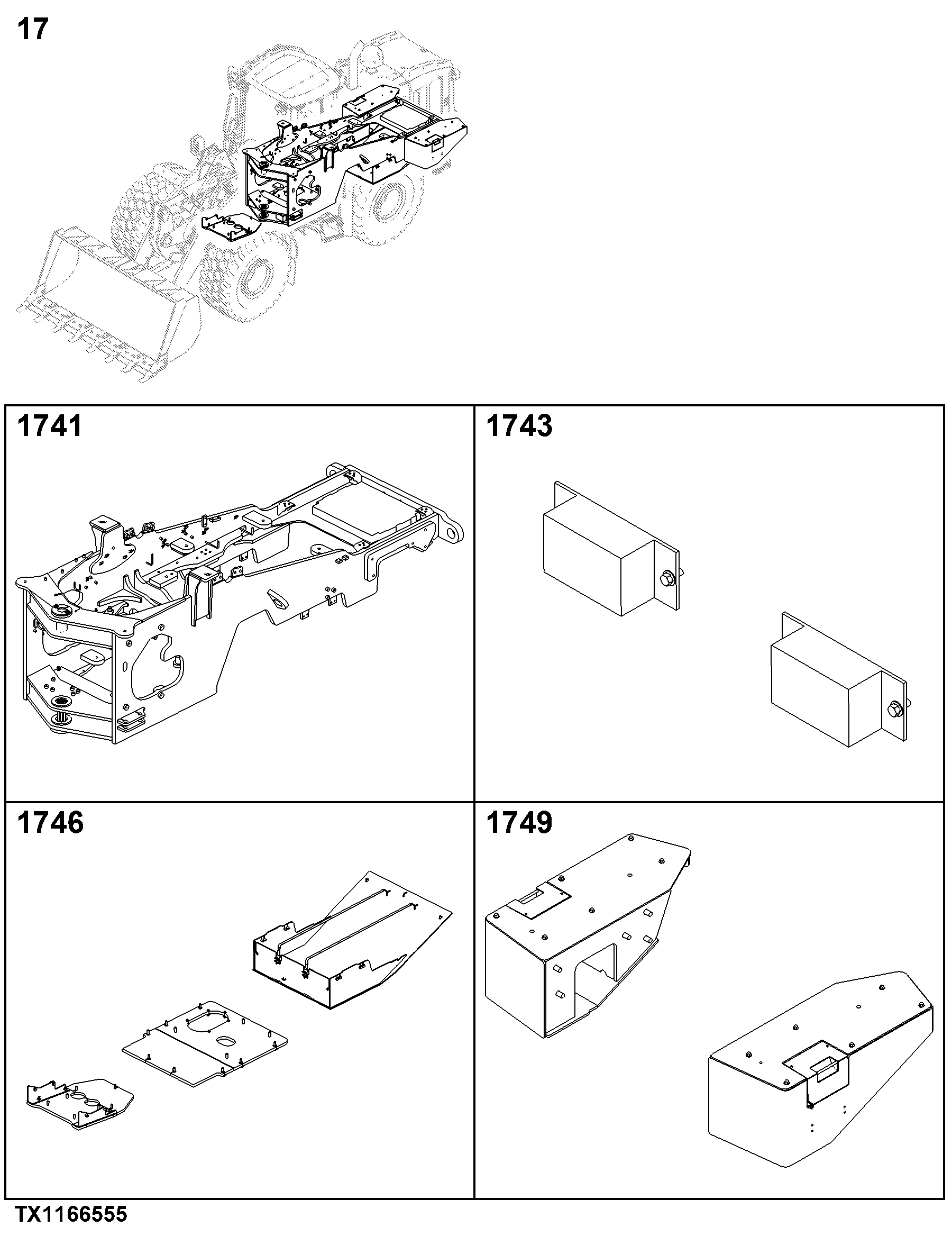17 Frame, Chassis, or Supporting Structure