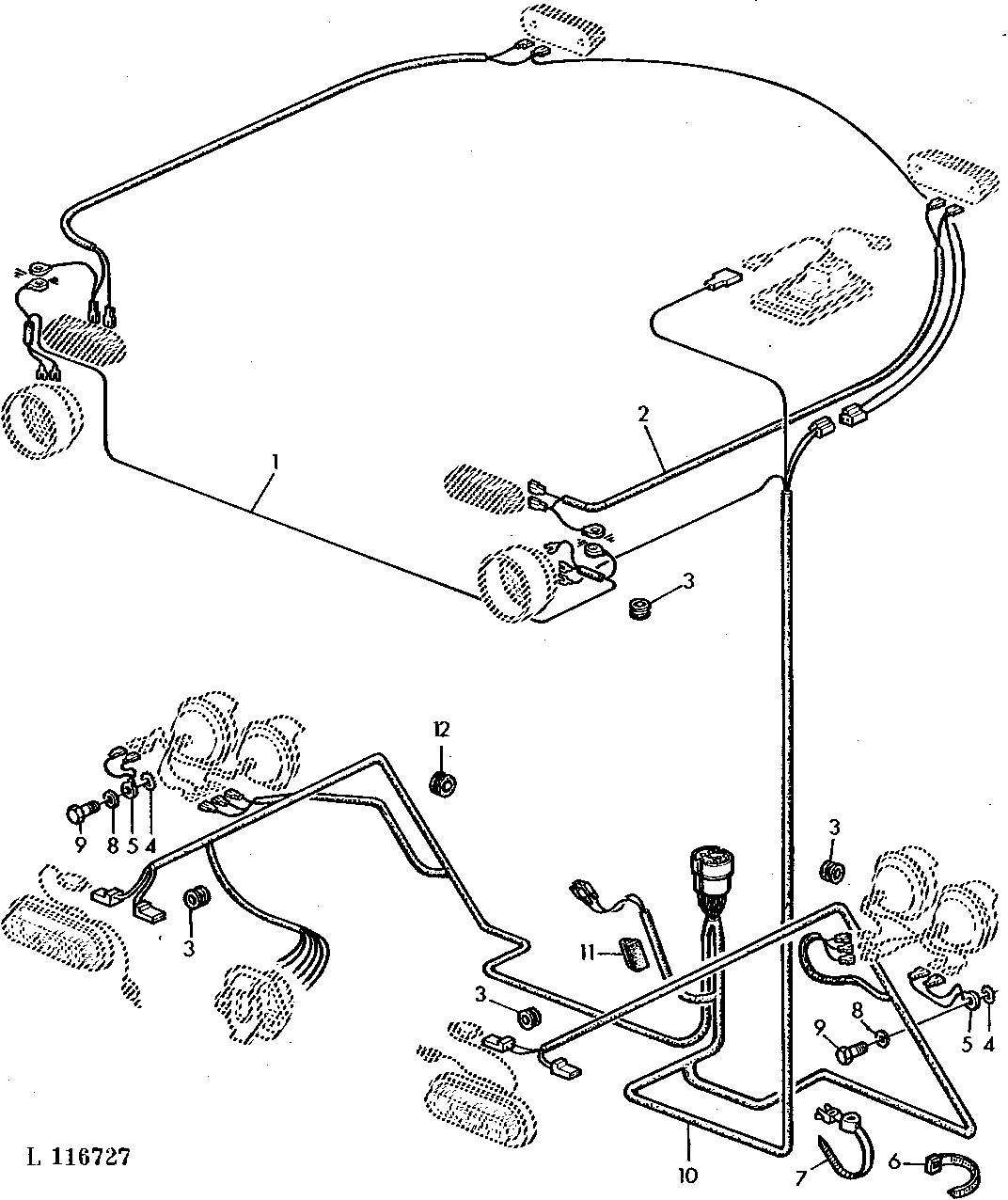 Wiring Harness Four-Post Roll-Gard™ ( - 663473)