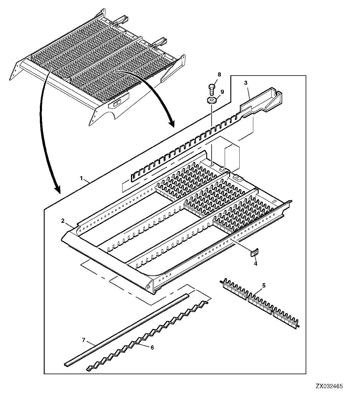 SIEVE, ELECTRICALLY-ADJUSTABLE, L.H. AND R.H.