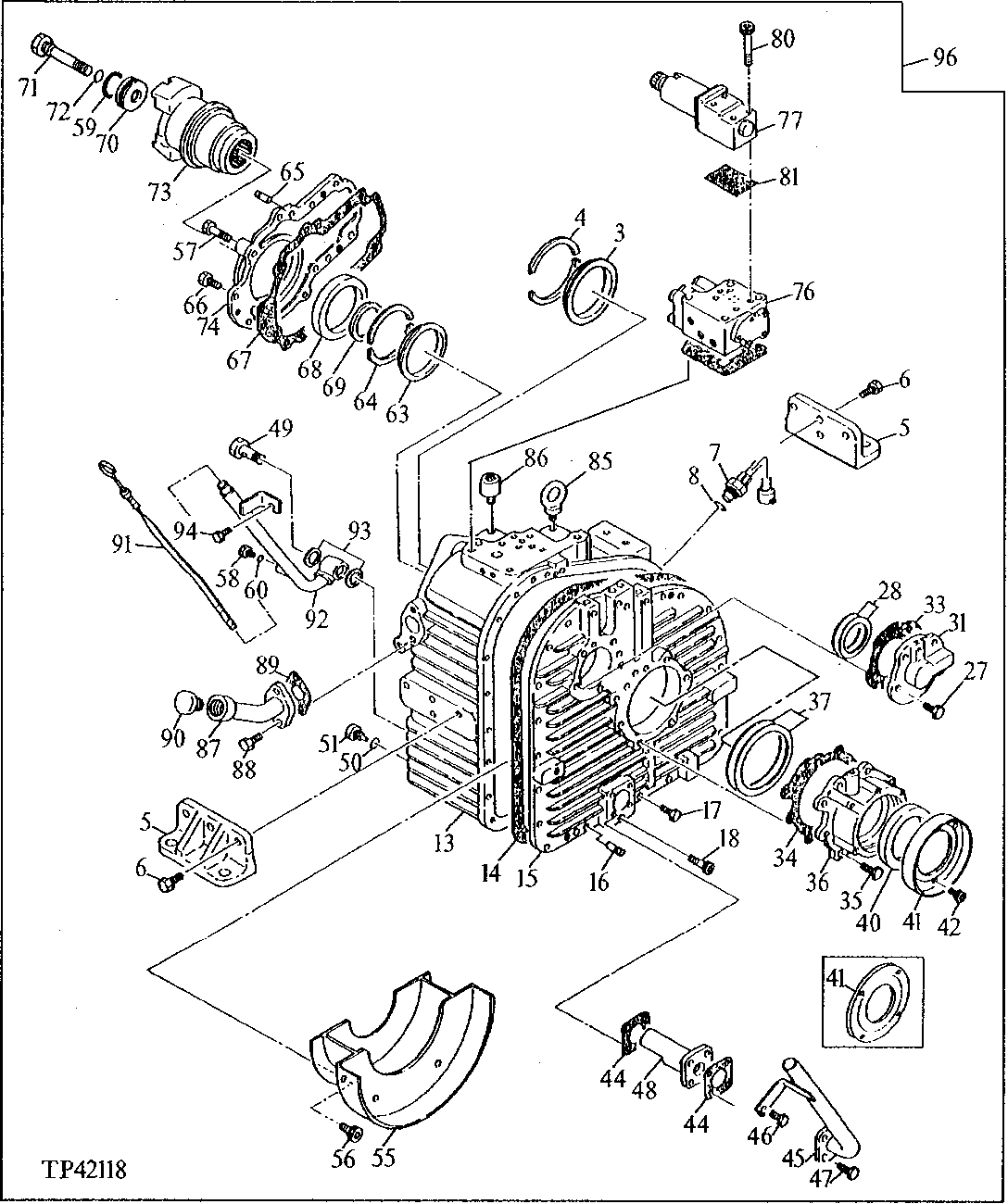 REPLACEMENT POWER SHIFT TRANSMISSION ( - 000380)