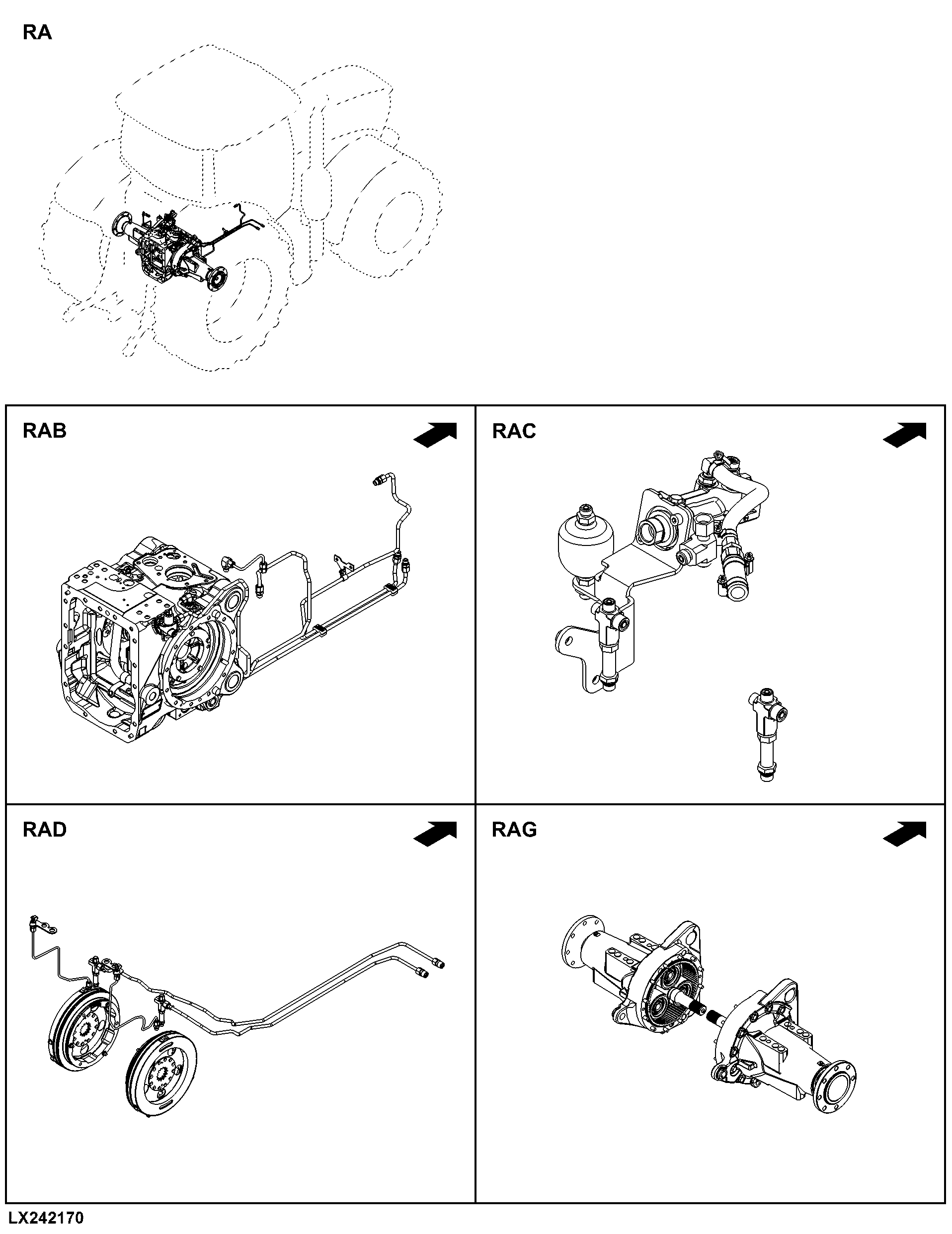 RA Rear Axle