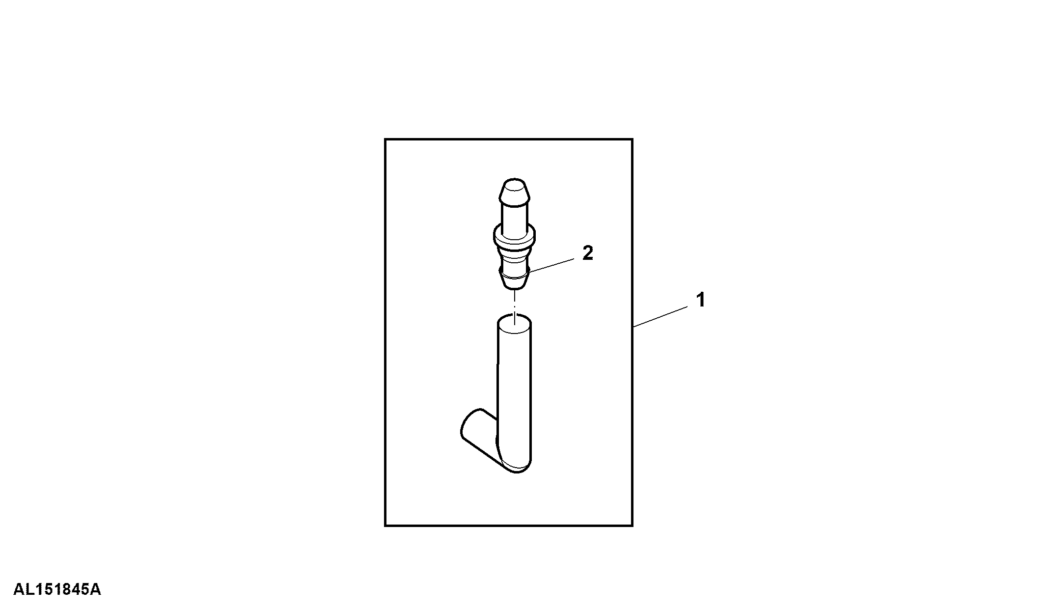 Check Valve, Windshield Washer, Rear