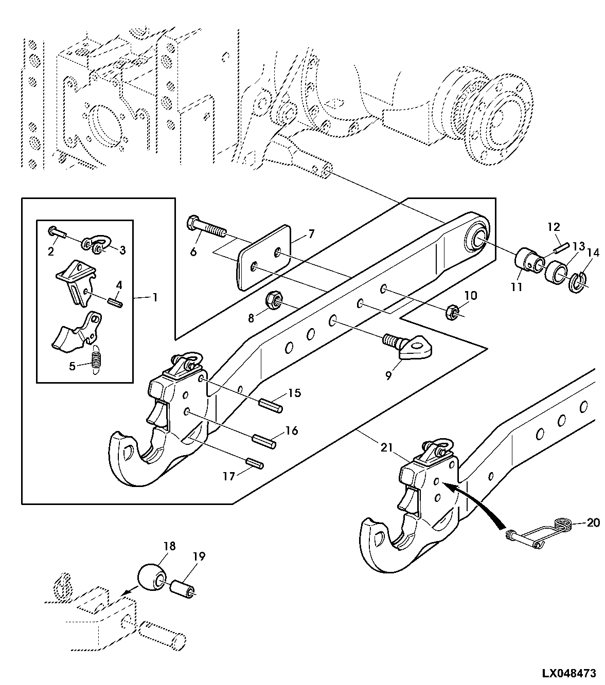 DRAFT LINKS WITH HOOKS (CATEGORY II + III N)