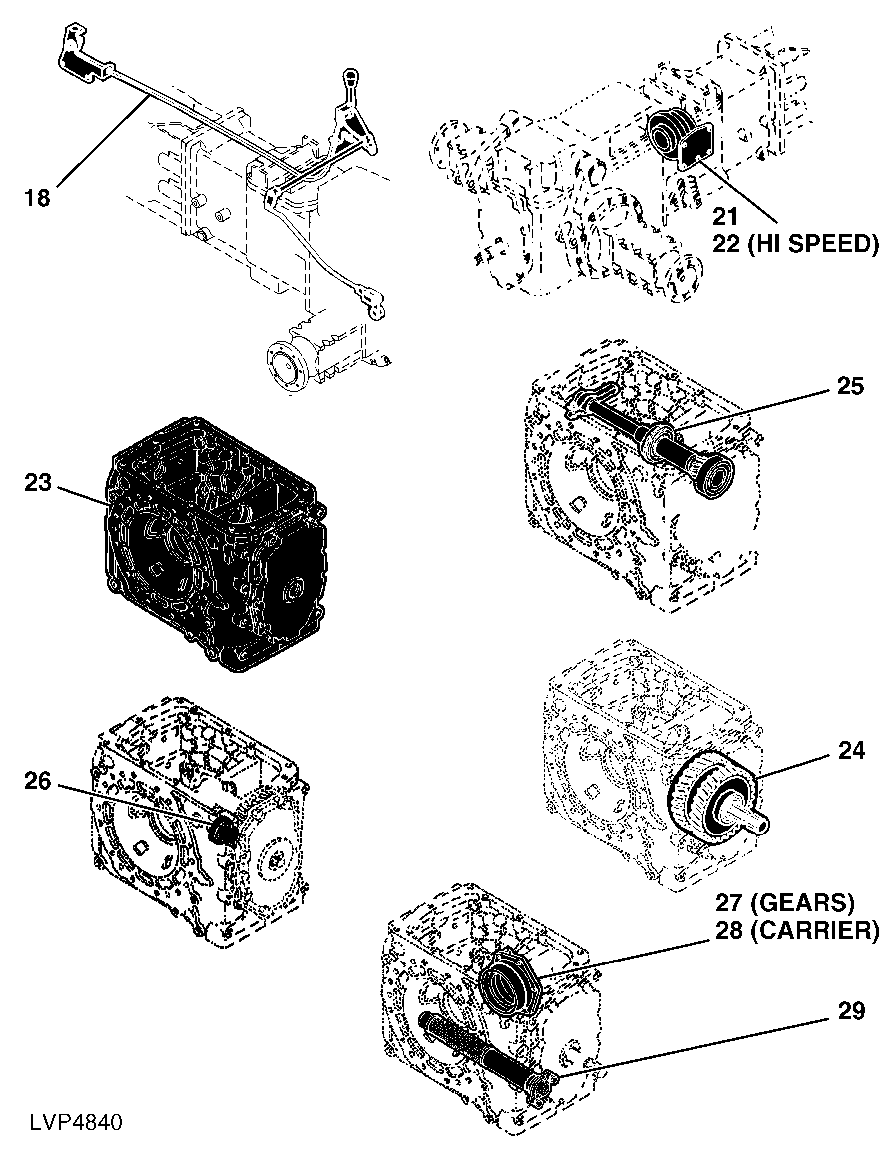 50 TSS Synchronized Reverser Transmission Tractor