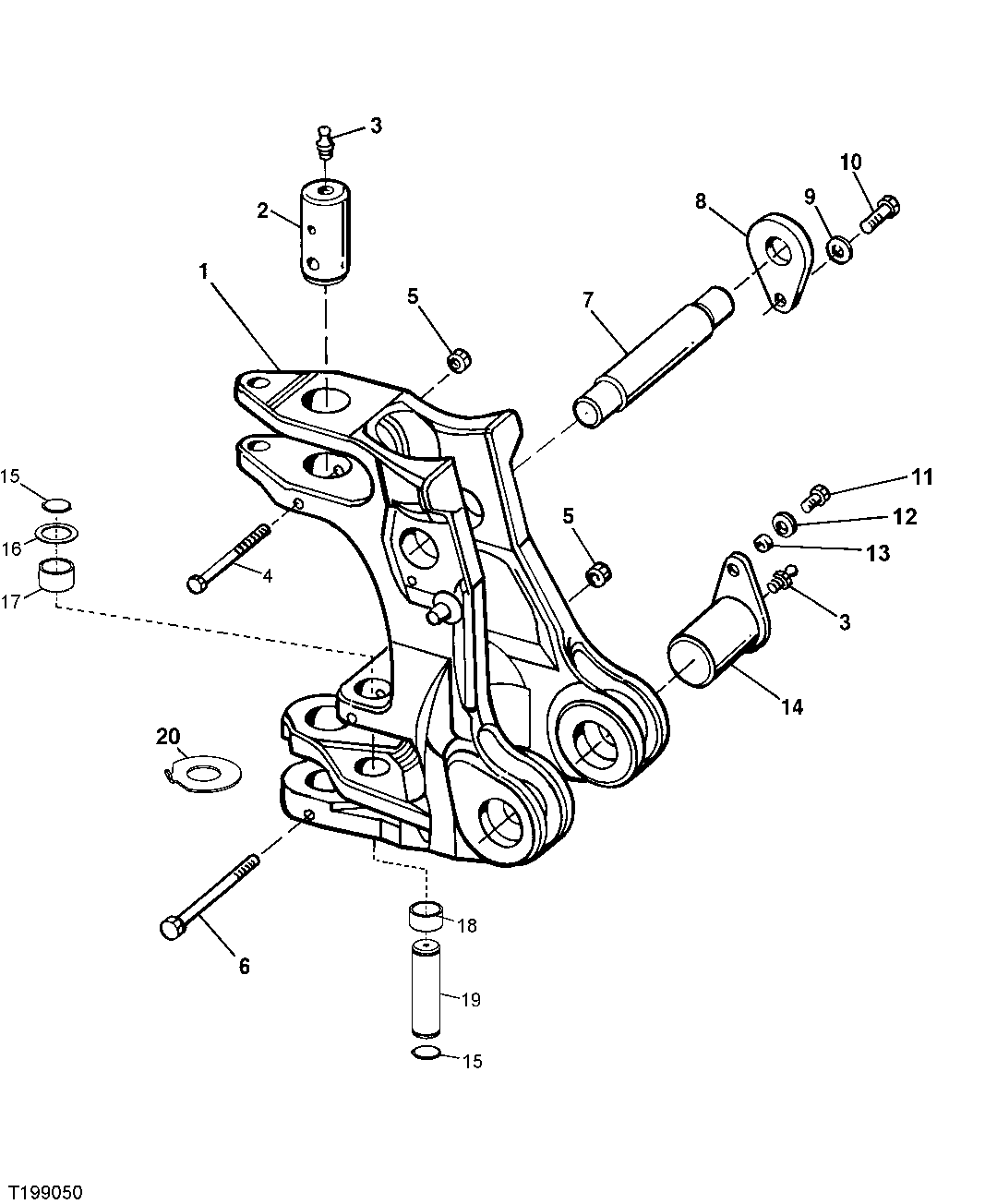 Swing Frame and Pins (Replacement Swing Frame)