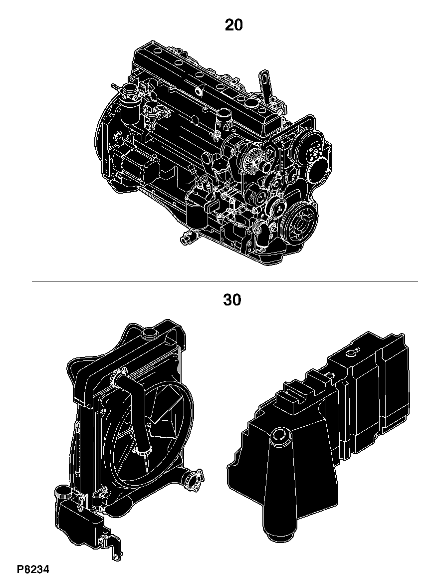 6603 Tractor (Mexico, South Africa and Asian Edition)