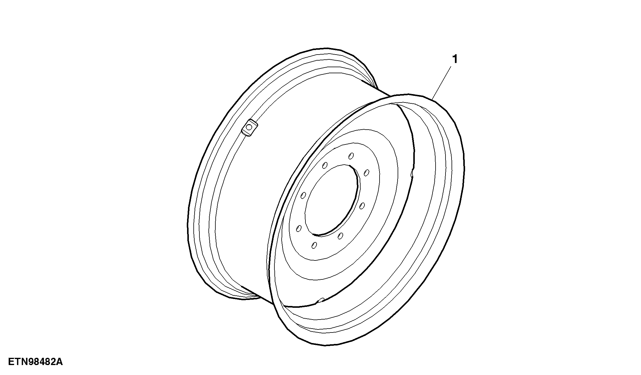 Front Wheels, 2 Position, Fixed, DW12X28