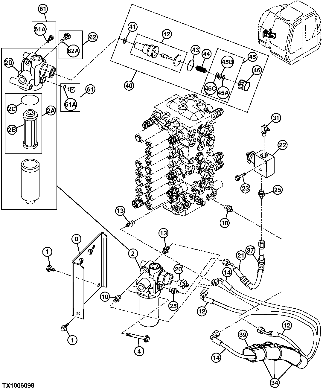 PILOT LINES (PILOT FILTER TO CONTROL VALVE)