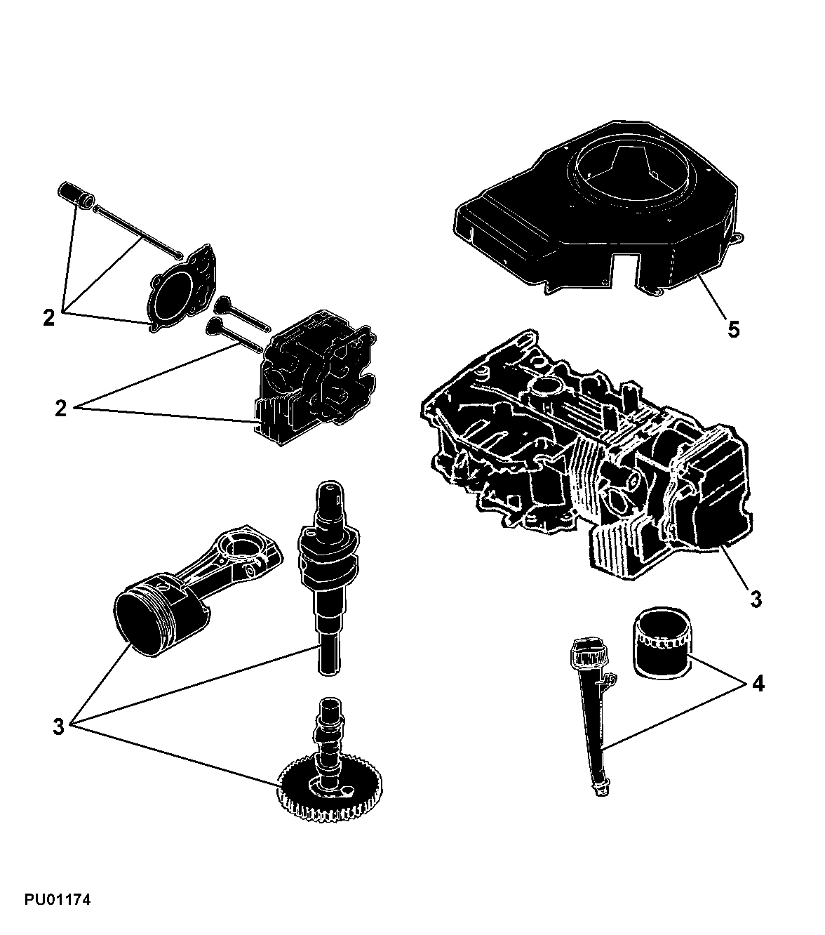 20 ENGINE GU20038