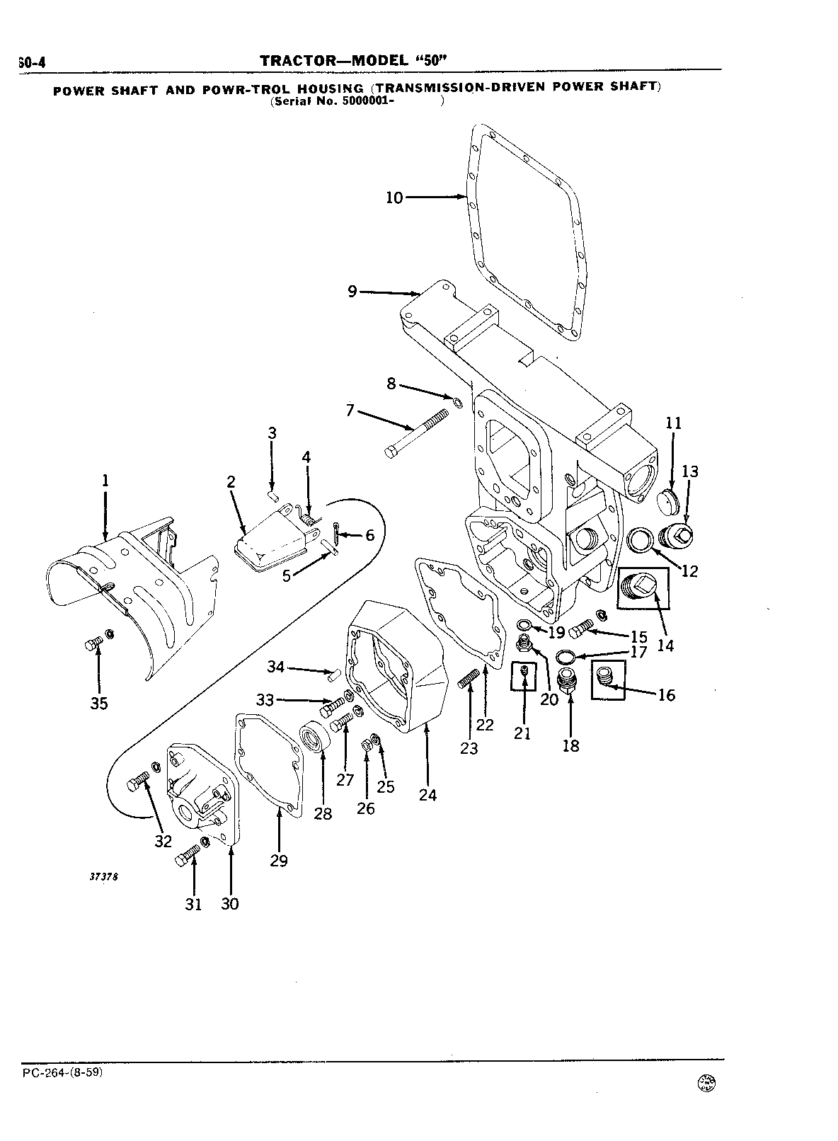 Section 60 - Power Shaft and Power Shaft (Continued)