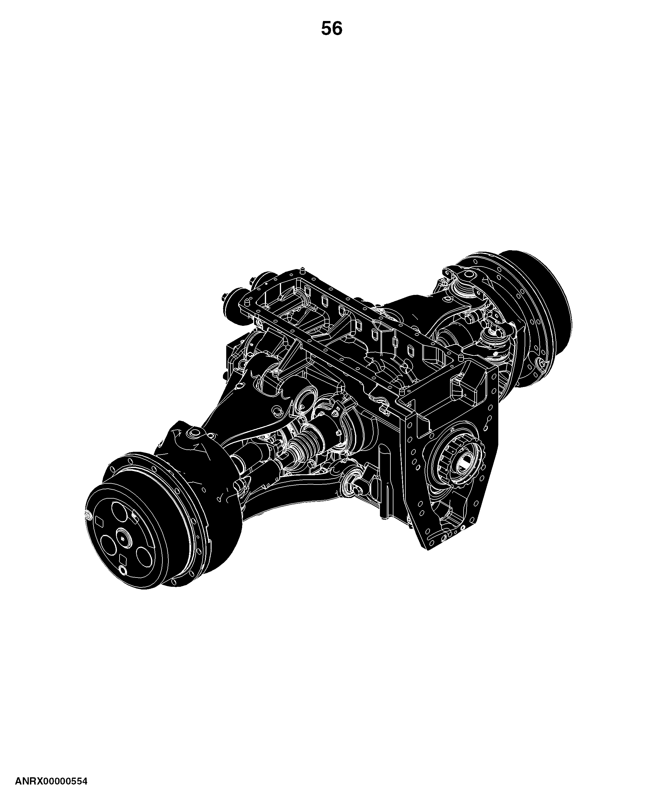 8345R Tractor (S.N. 090001-170000)(Worldwide Edition)