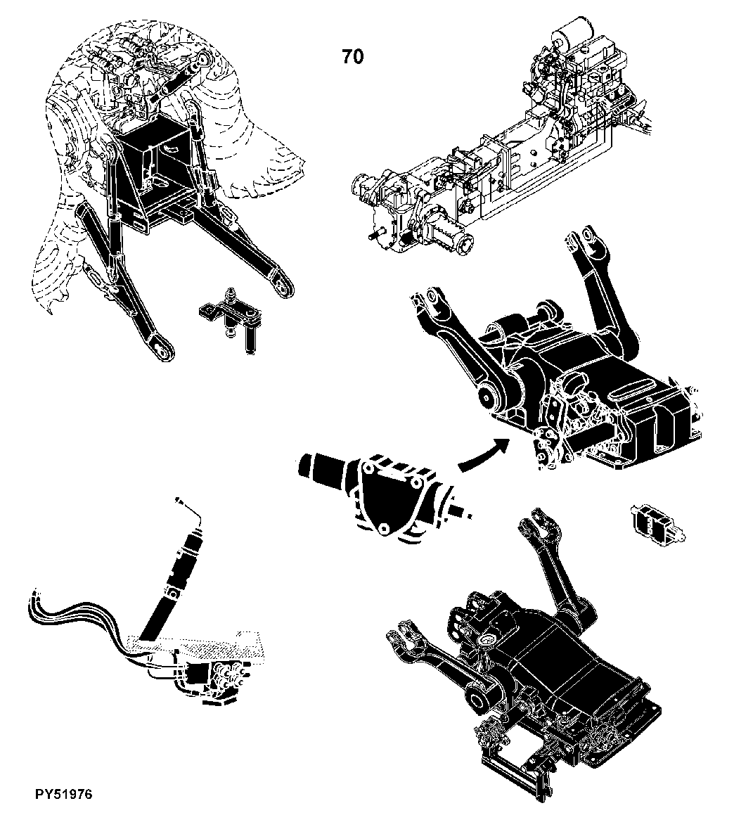 5103, 5203, 5303 and 5403 Tractors (IT4 Engine)(PY5103U, PY5203U, PY5303U, PY5403U, North America Edition)
