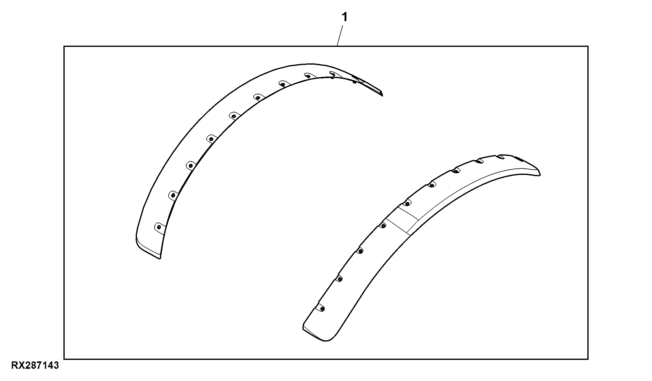 Extra Wide Fender, Attachment