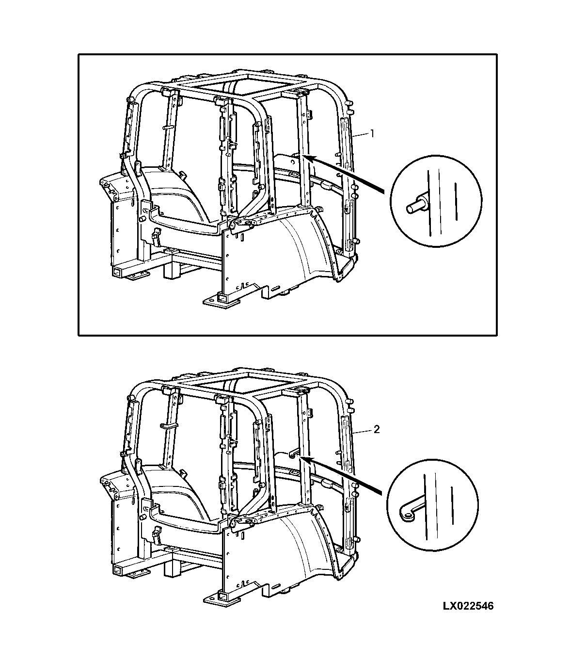 CAB FRAME (LOW PROFILE)