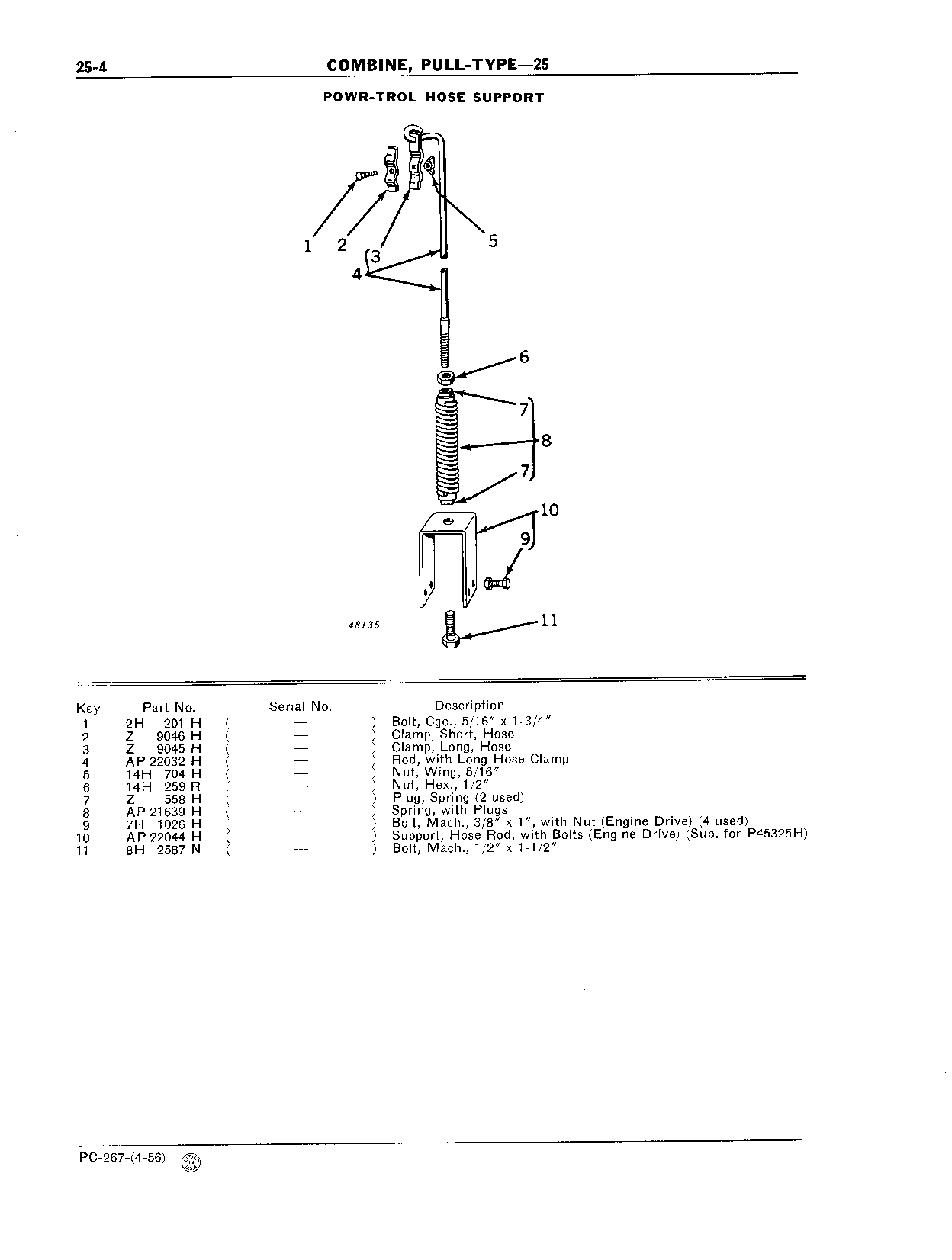 Hose Support, Powr-Trol