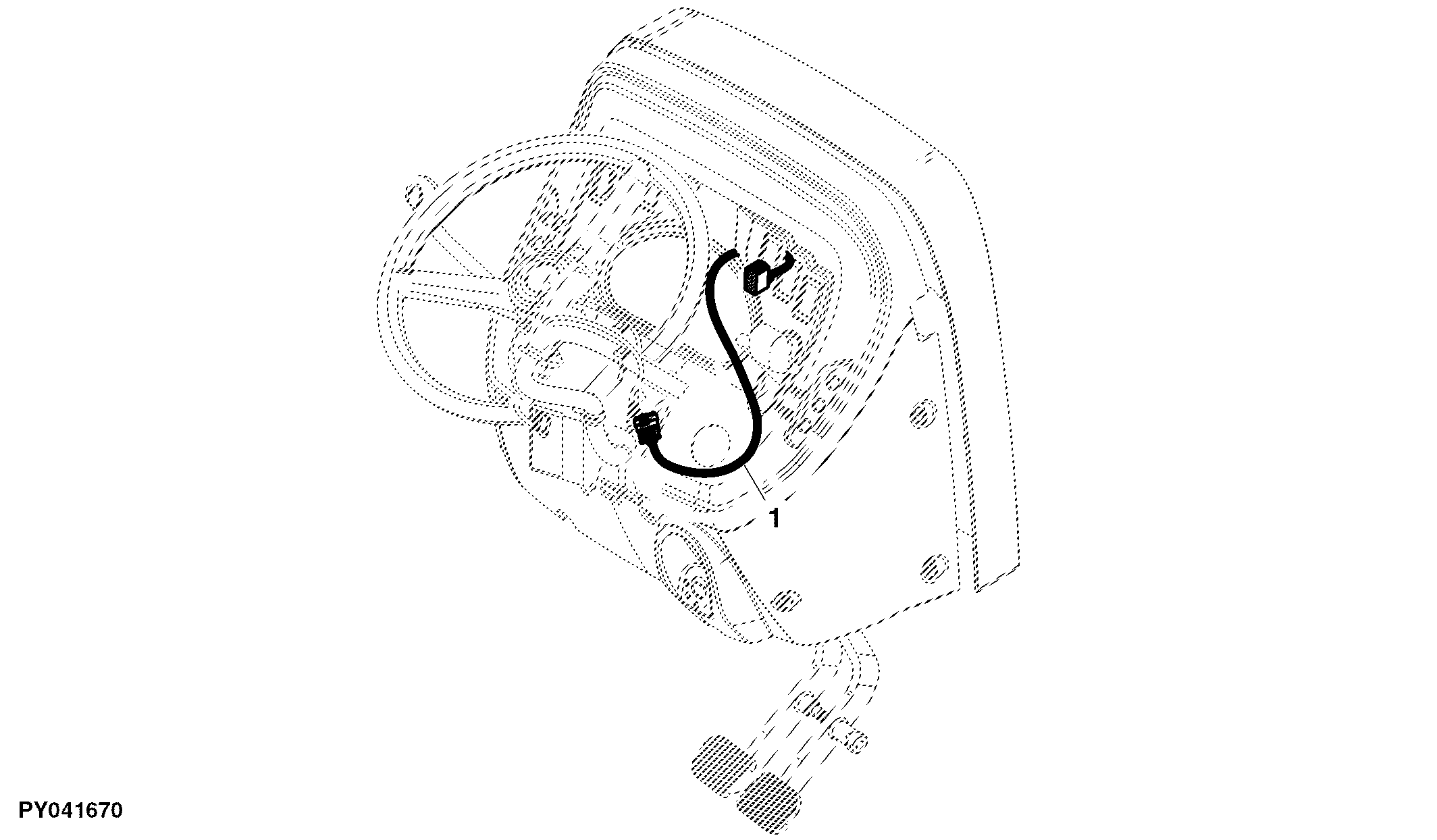 Wiring Harness, Front PTO