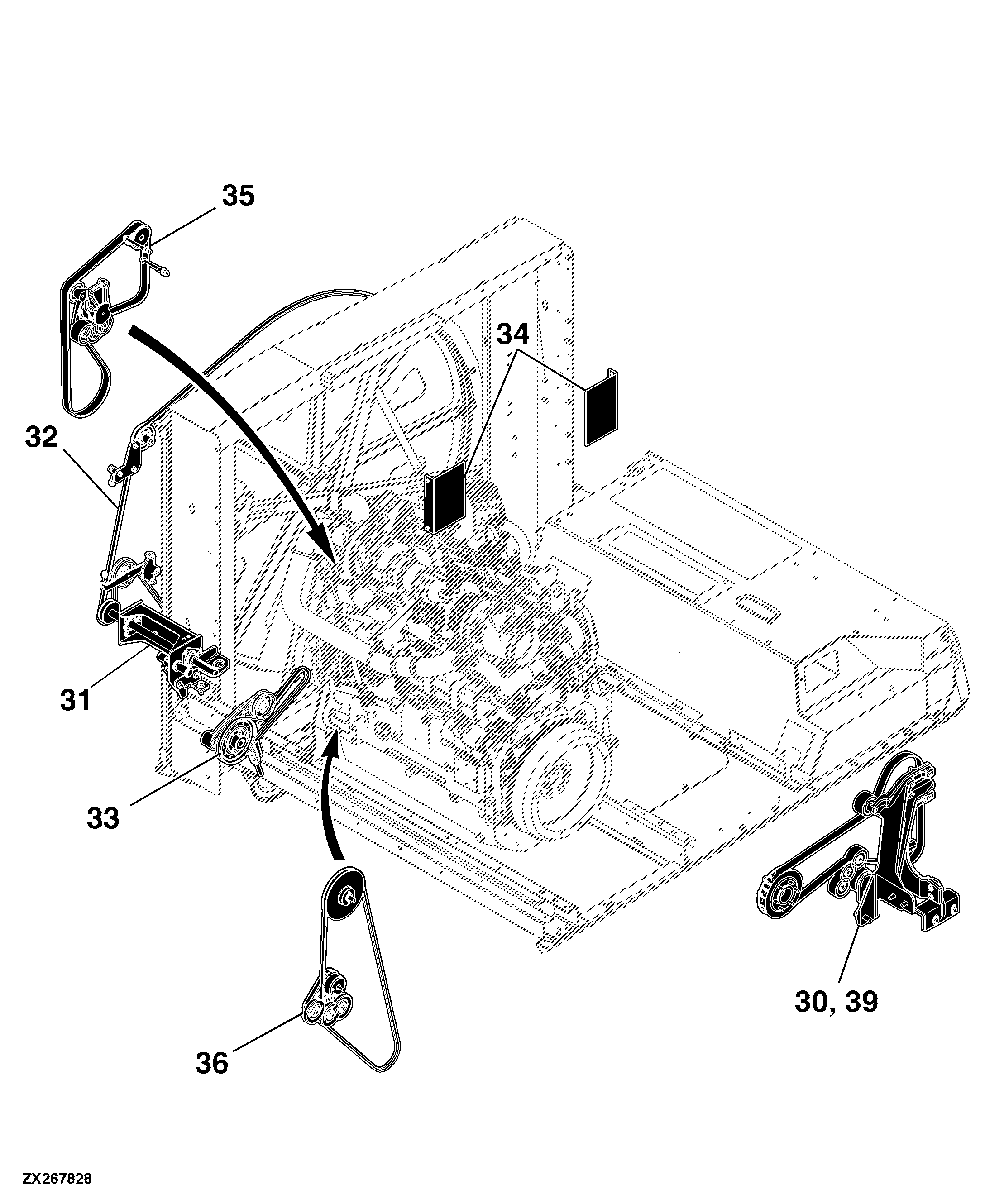 30 Engine Auxiliaries, Tank, Air System, IT4 W650 - For Engine 6090HZ011 - MY14