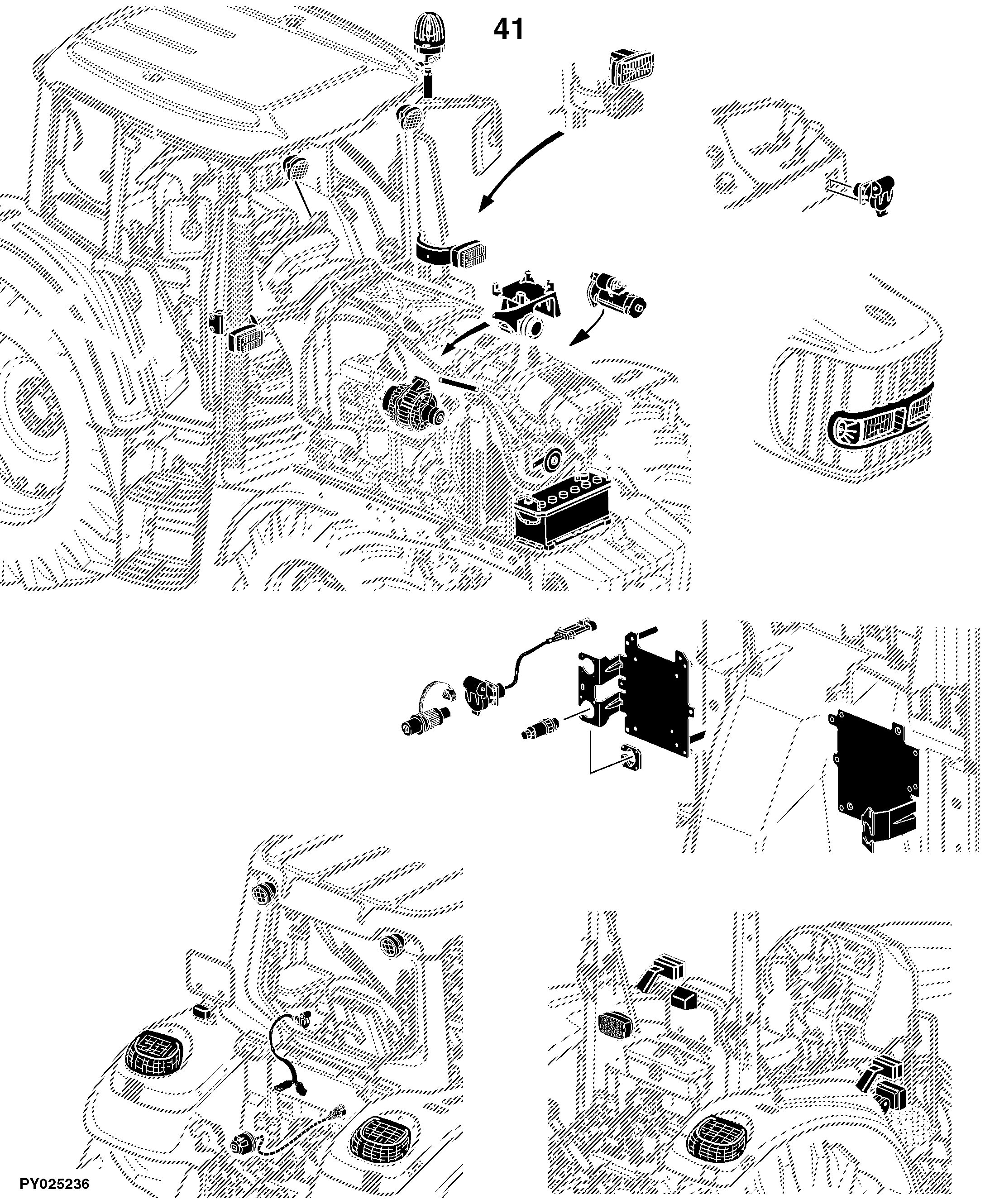 6330 Tractor (Engine 4045HL283,4045HL288) (Europe Edition)