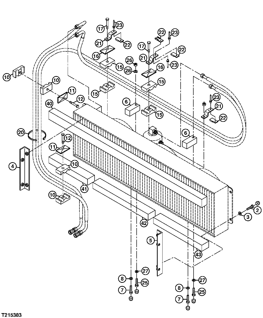 Air Conditioning Condenser Attaching Hardware