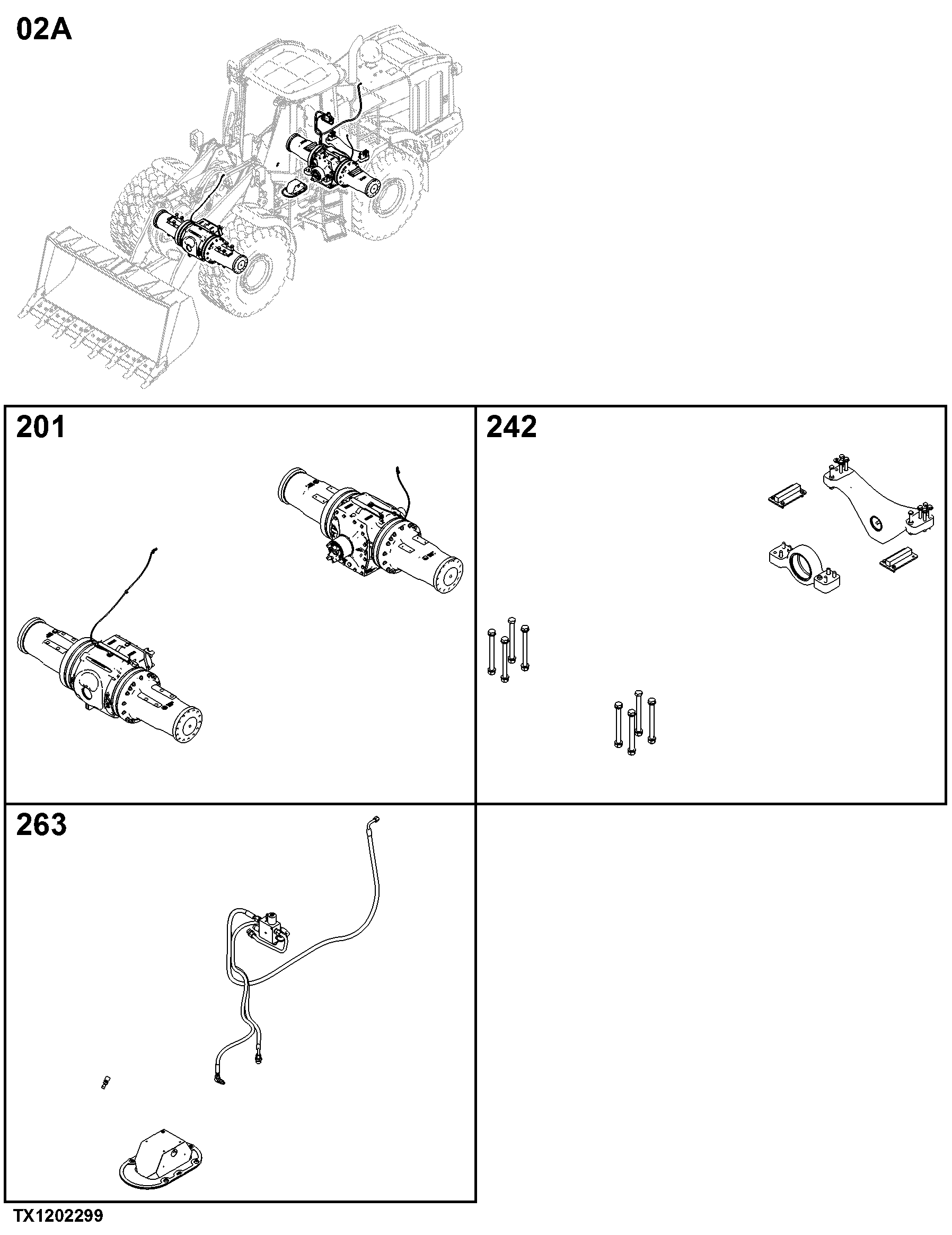 02A Axles, Differentials & Suspension Systems